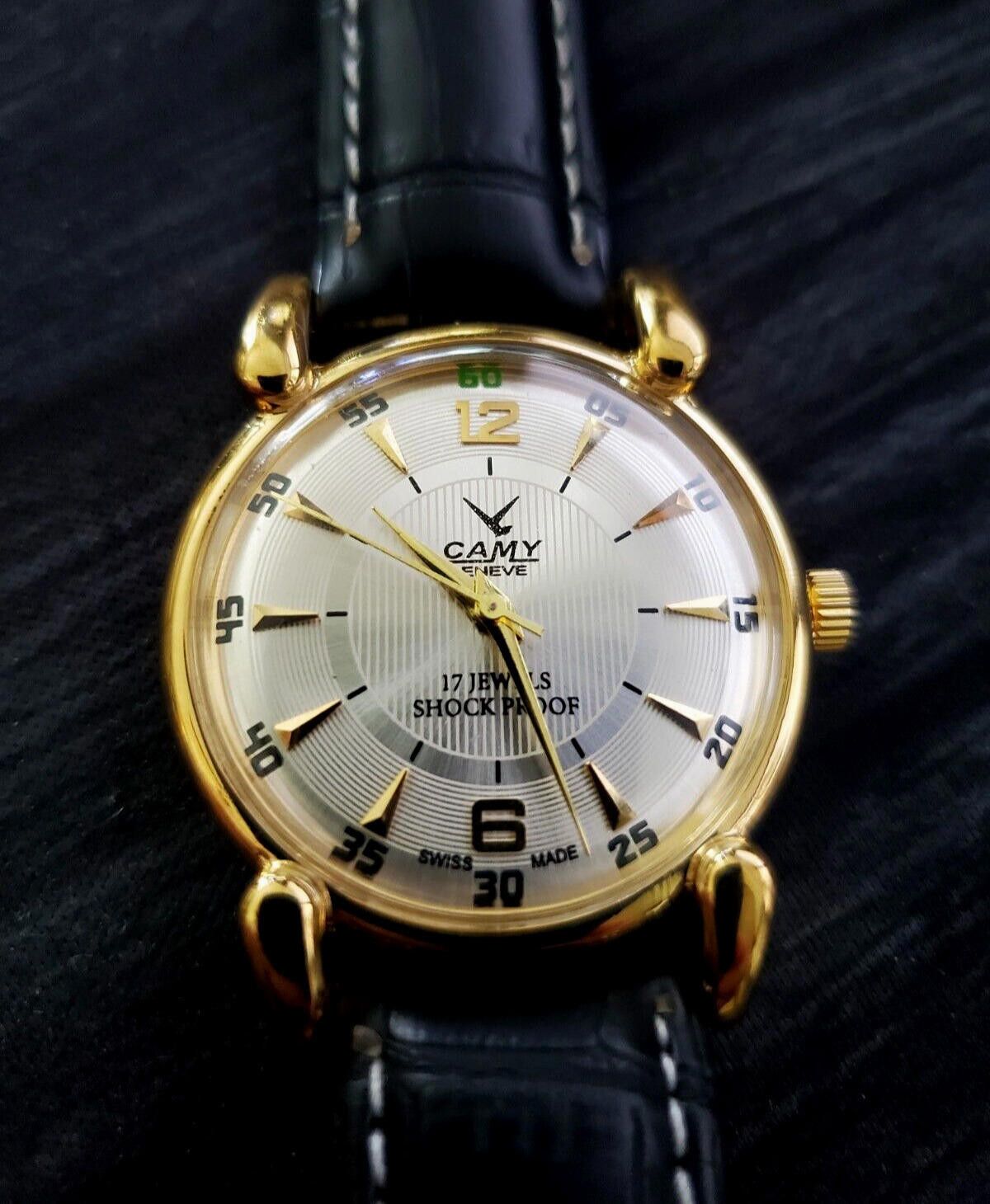 ✨Rare Camy Geneve Mechanical Swiss Watch Restored Serviced
