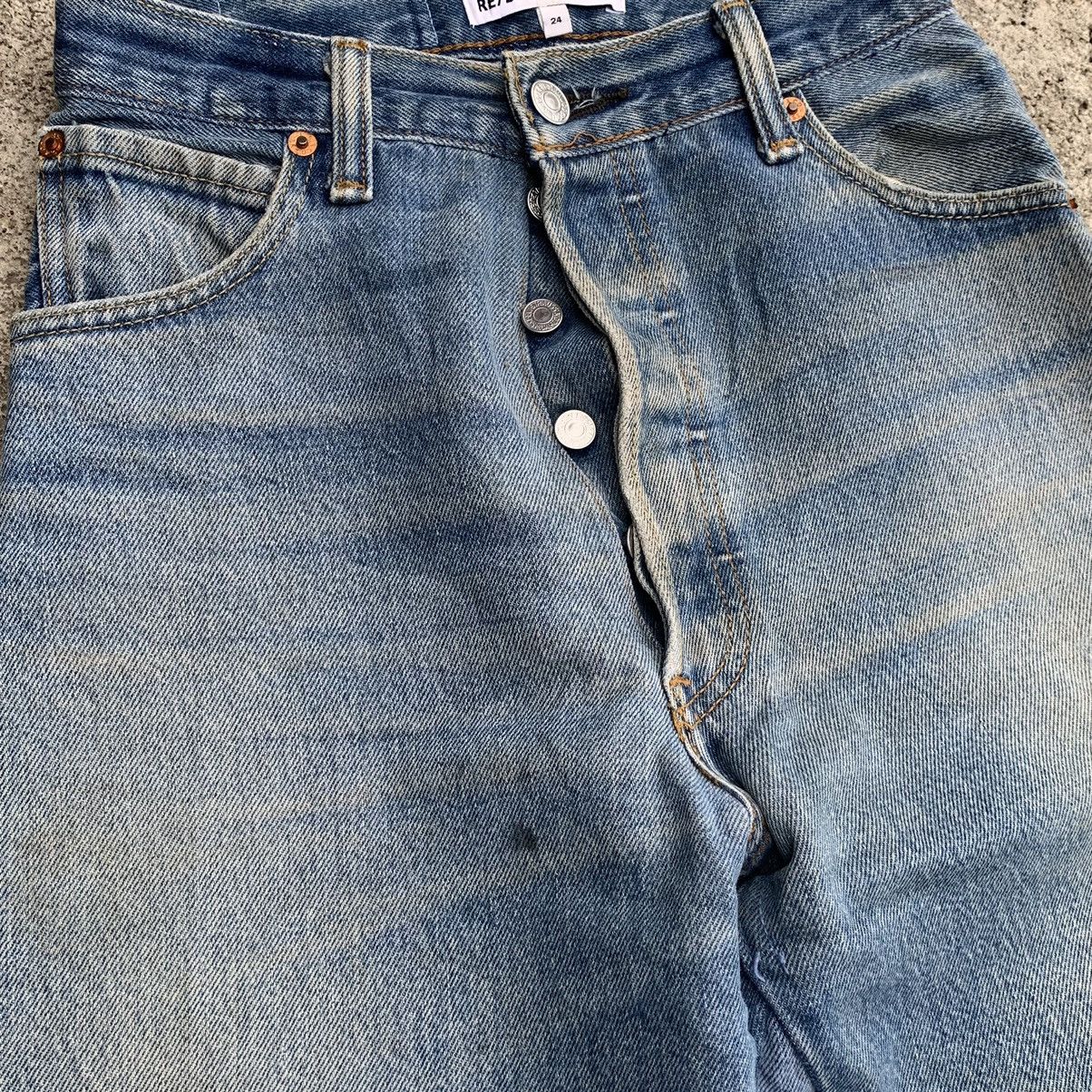 Levi's Vintage Clothing Vintage Levis Re/Done USA Wide Baggy Distressed Jeans W24 Size 24" / US 00 / IT 34 - 11 Thumbnail