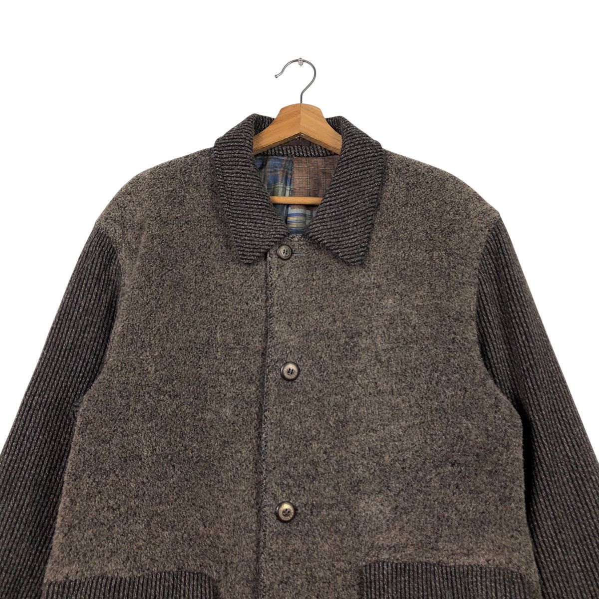 Japanese Brand Vintage Alpaca Mountain Mixed Fabric Construction Workwear Size US M / EU 48-50 / 2 - 4 Thumbnail