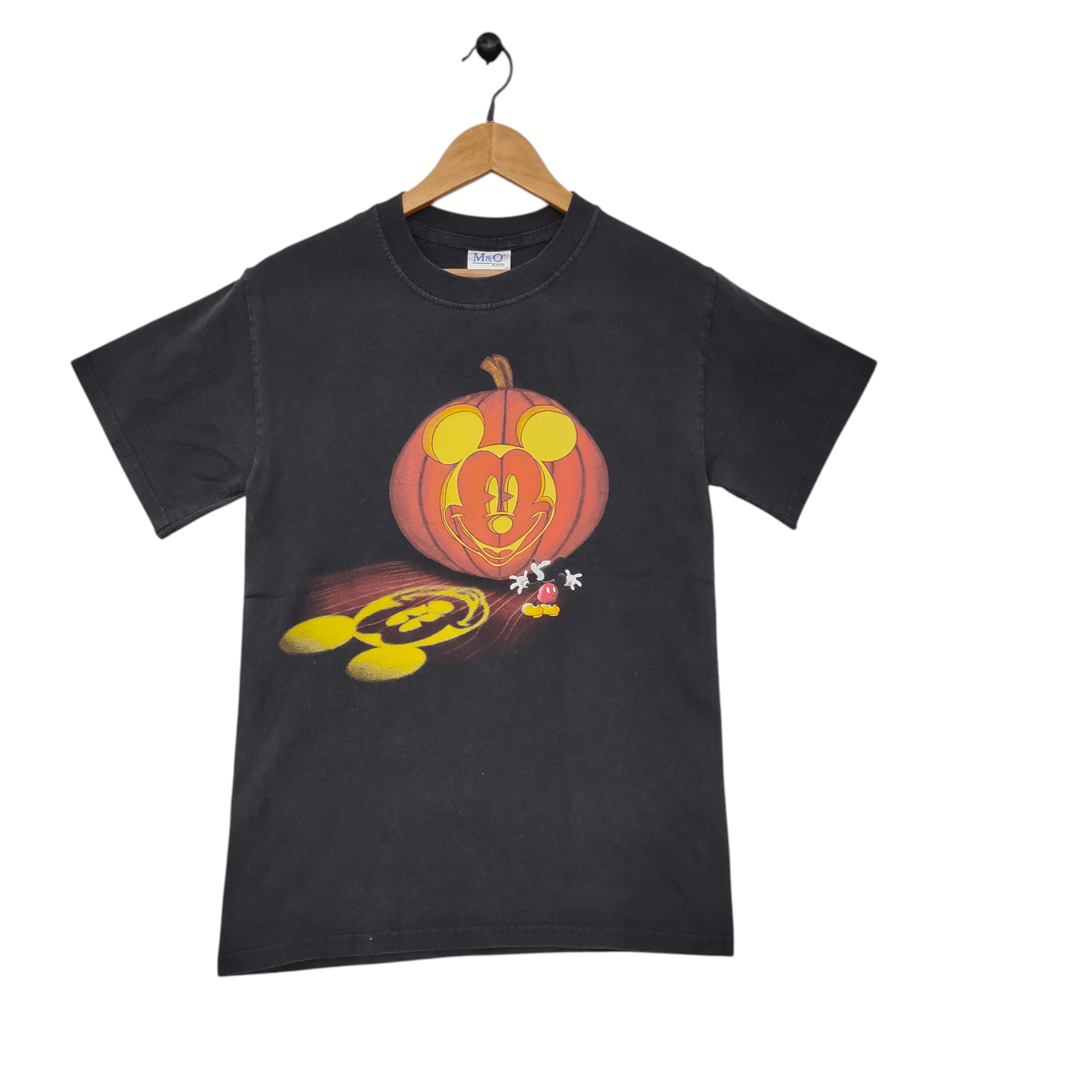 Vintage Vintage 90s Halloween Mickey Pumpkin Spooky Mickey Face Glow Size S / US 4 / IT 40 - 1 Thumbnail