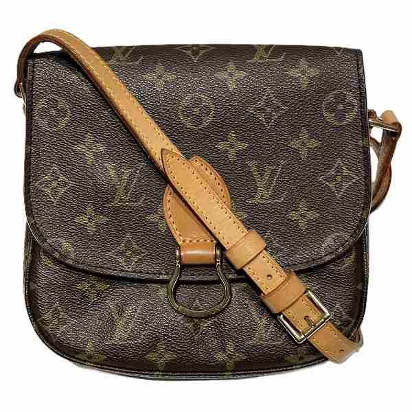 Louis Vuitton Louis Vuitton Louis Vuitton Monogram Sangle MM Shoulder Bag Canvas Crossbody Bag M51243 in Fair Condition Size ONE SIZE - 1 Thumbnail