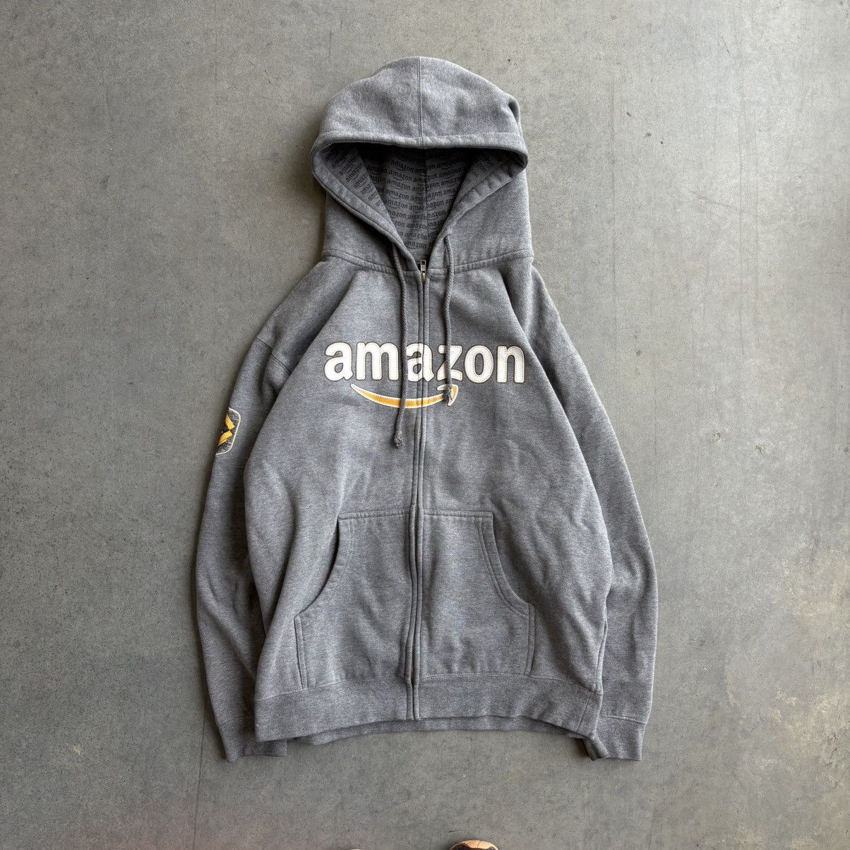 Vintage Y2K Vintage Amazon Heavy Skater Jacket Hoodie Zip Up Large Size US L / EU 52-54 / 3 - 9 Thumbnail