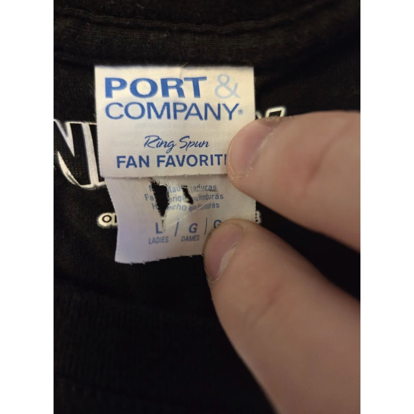 Port & Company Item Specifications: Color: Black Size L / US 10 / IT 46 - 2 Thumbnail