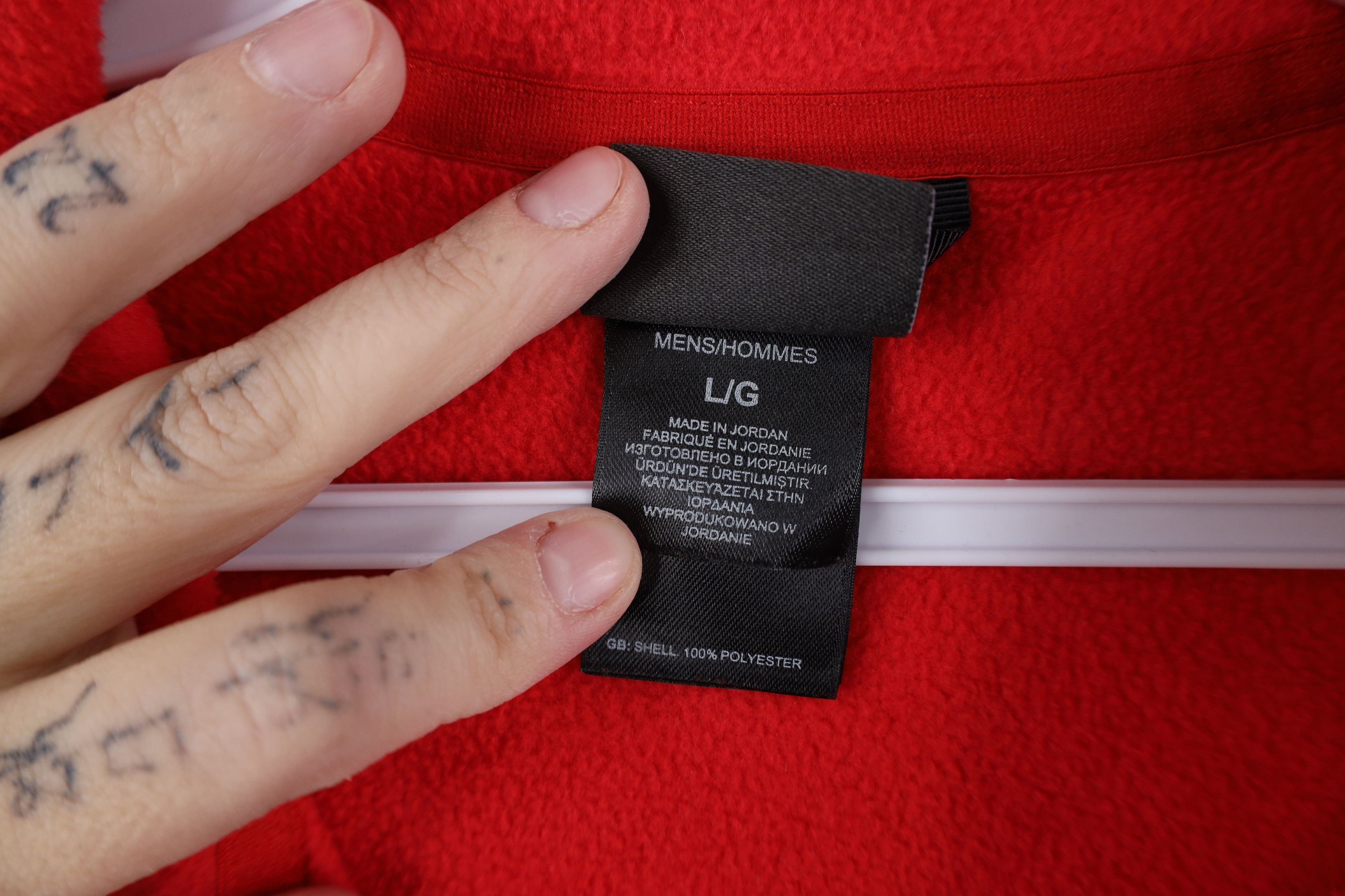 The North Face The North Face Spell Half Zip Fleece Pullover Sweater Red Size US L / EU 52-54 / 3 - 6 Thumbnail