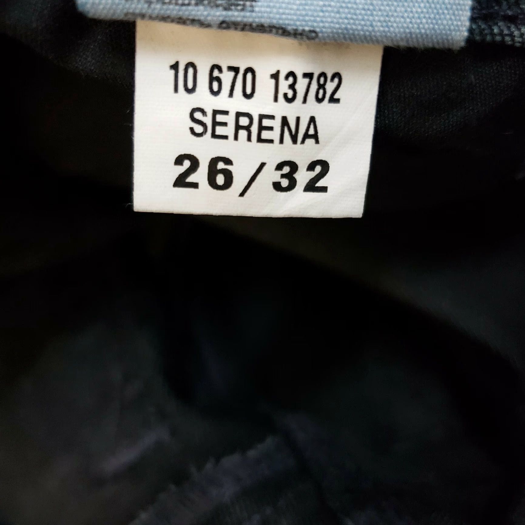 Vintage Mavi Womens Serena Low Rise Super Skinny Jeans Sz 26 Gray Floral Fleece Inseam 31.5in Cotton Blend Size 26" / US 2 / IT 38 - 6 Thumbnail