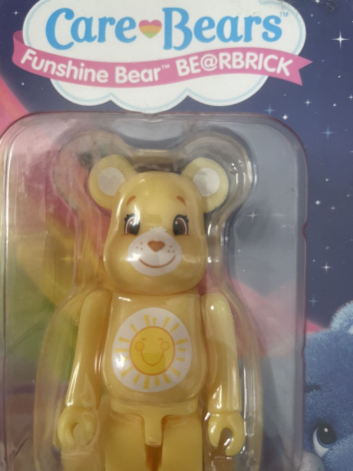 Medicom Toy Care Bears Funshine Bear Bearbrick 100% Size ONE SIZE - 2 Thumbnail