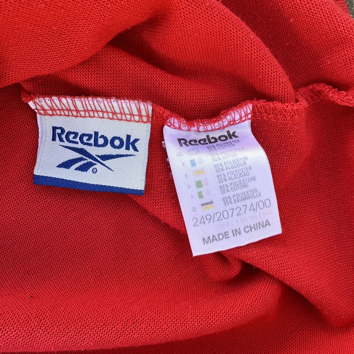 Reebok × Vintage Vintage T-shirts Reebok WRU Rugby Polo Redstone Y2K 00s Size US L / EU 52-54 / 3 - 9 Thumbnail