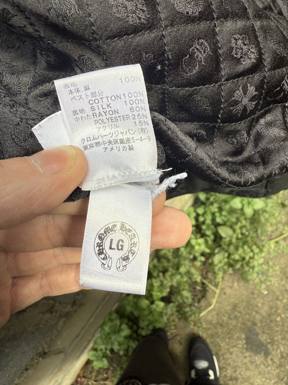 Chrome Hearts Chrome Hearts Denim Jacket Leather Sleeves Size US M / EU 48-50 / 2 - 13 Thumbnail