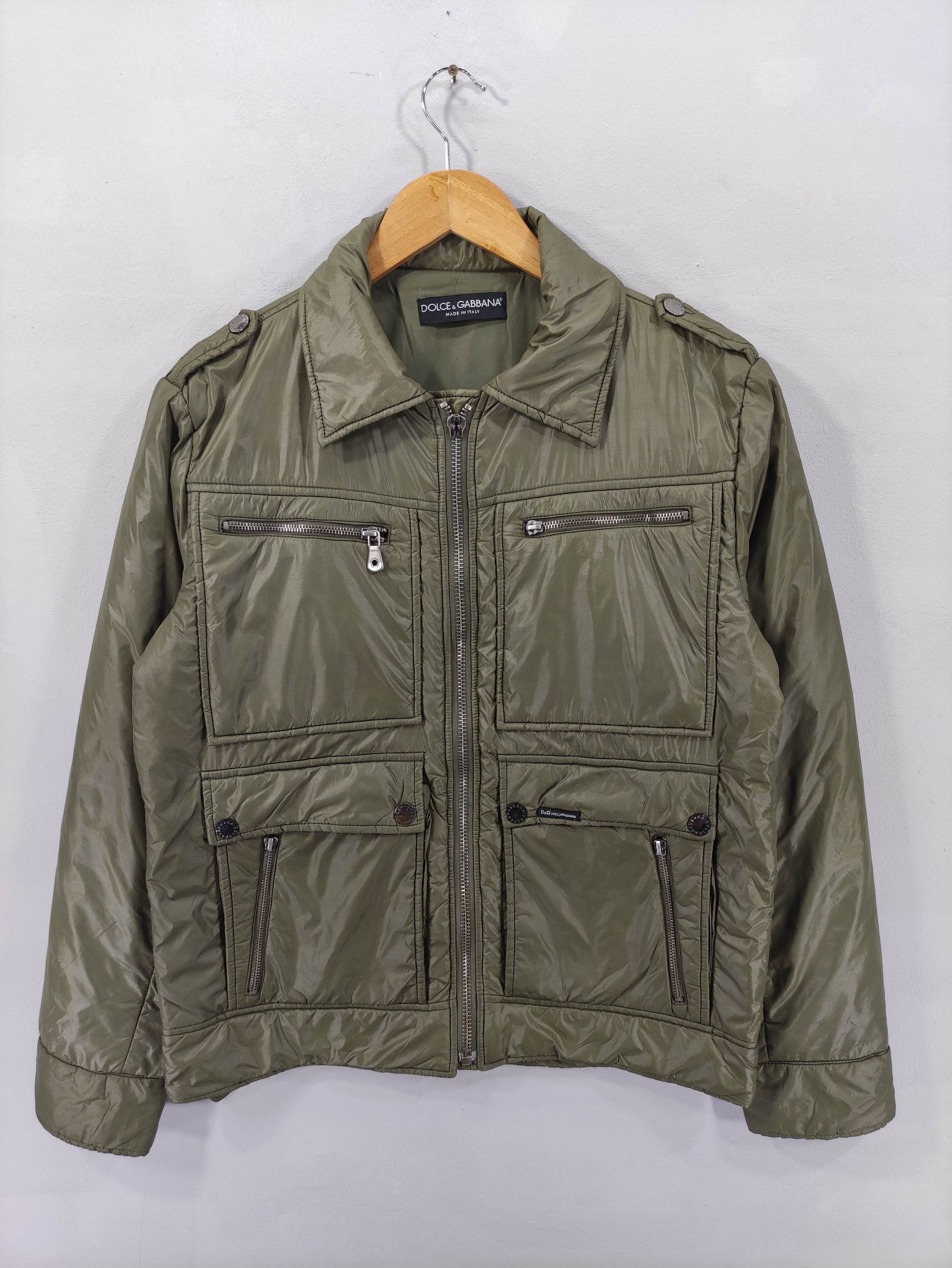 Vintage Dolce&Gabbana Puffer Jacket Zipper