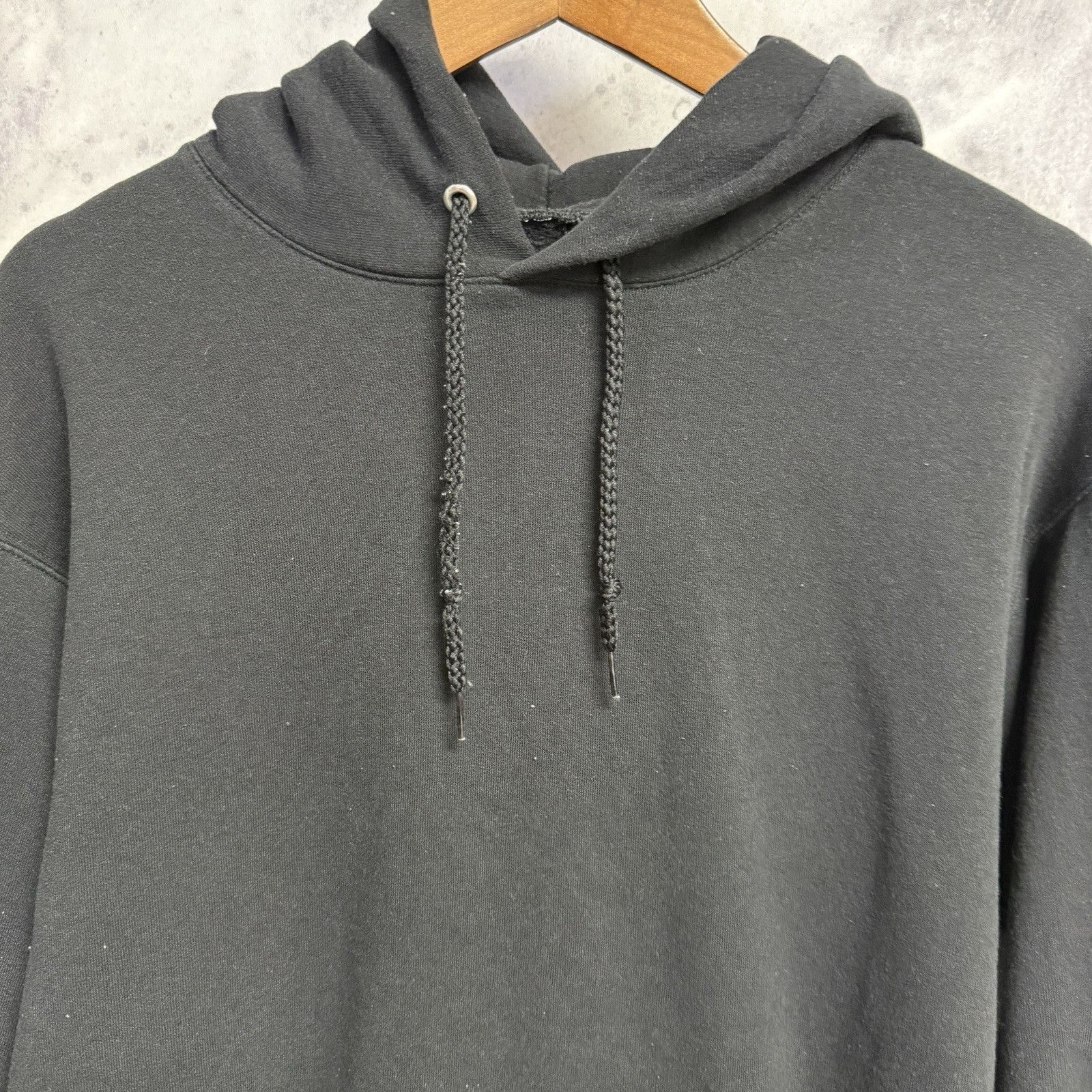 Vintage Vintage Black Blank Hoodie Sweatshirt Mens Small 20x24.5 Ska Size US S / EU 44-46 / 1 - 3 Thumbnail