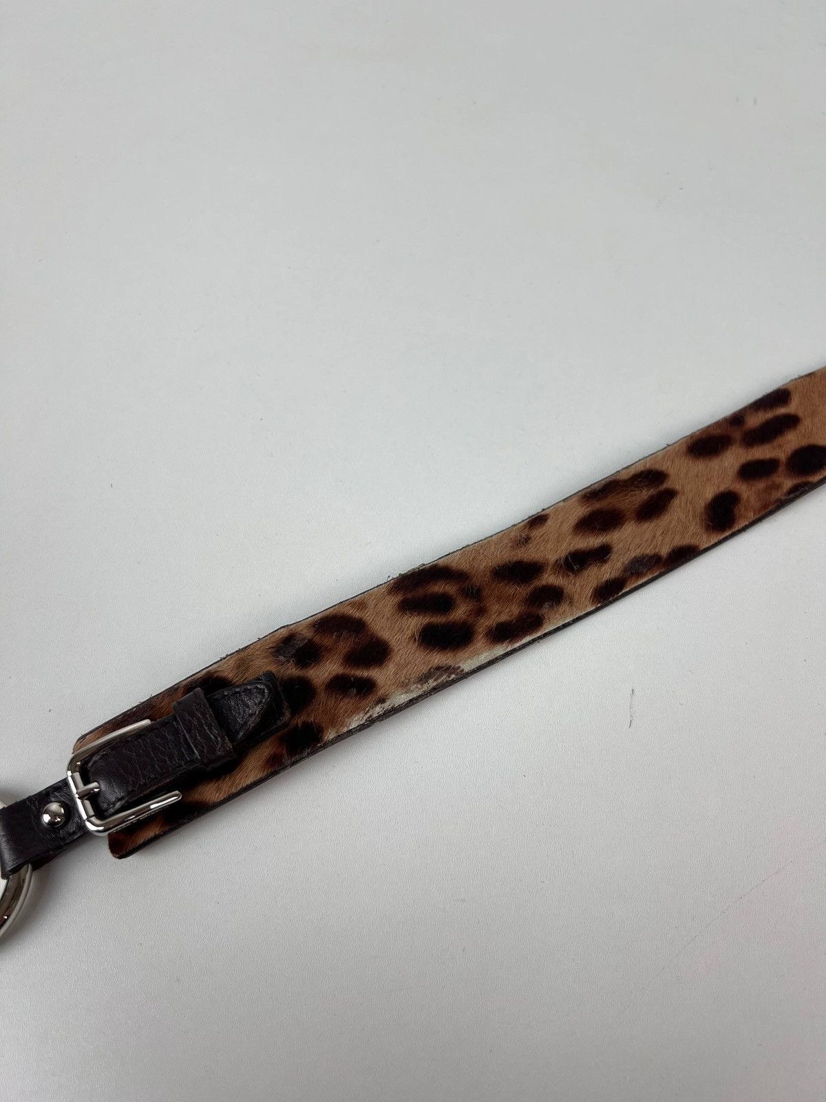 Dolce & Gabbana Dolce Gabbana Leopard leather belt woman Size ONE SIZE - 4 Thumbnail