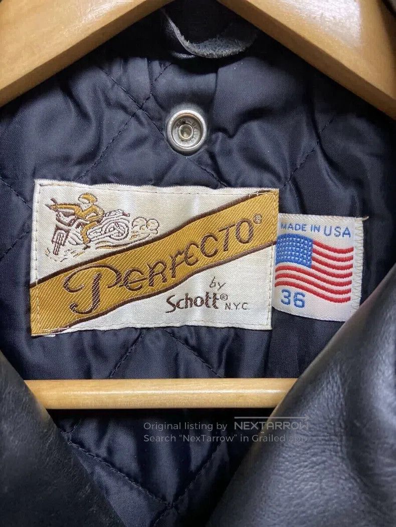 Schott Schott Classic leather jacket Size US XS / EU 42 / 0 - 4 Thumbnail
