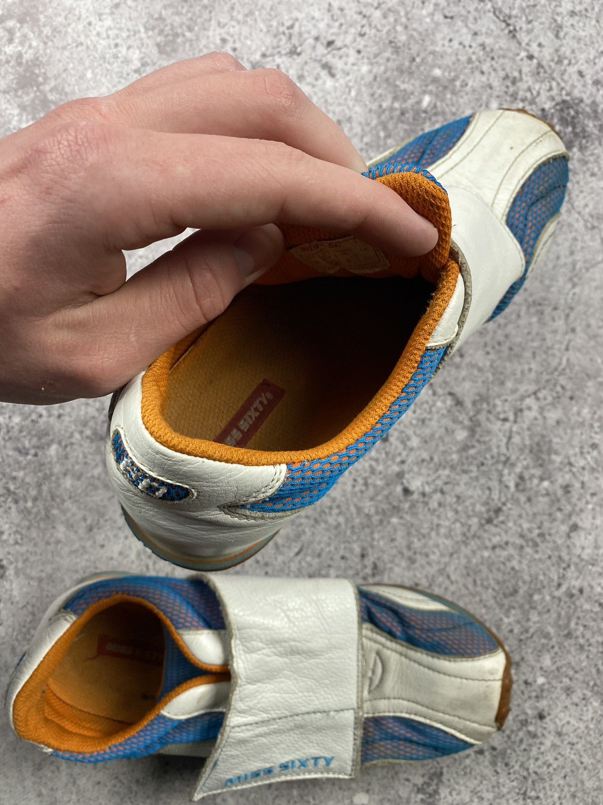 Miss Sixty × Vintage Vintage Y2K Miss Sixty Low Cut Sneakers Hype Japan Size US 7.5 / IT 37.5 - 15 Thumbnail