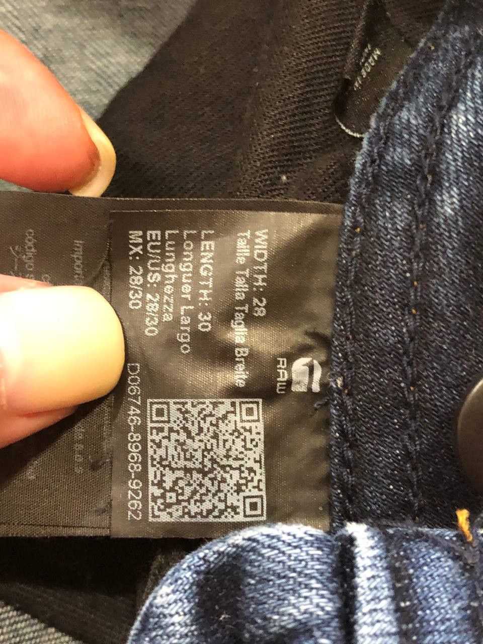 G-Star blue jeans G-Star Raw crazy Y2K mid skinny vintage size 28 Size US 28 / EU 44 - 3 Thumbnail