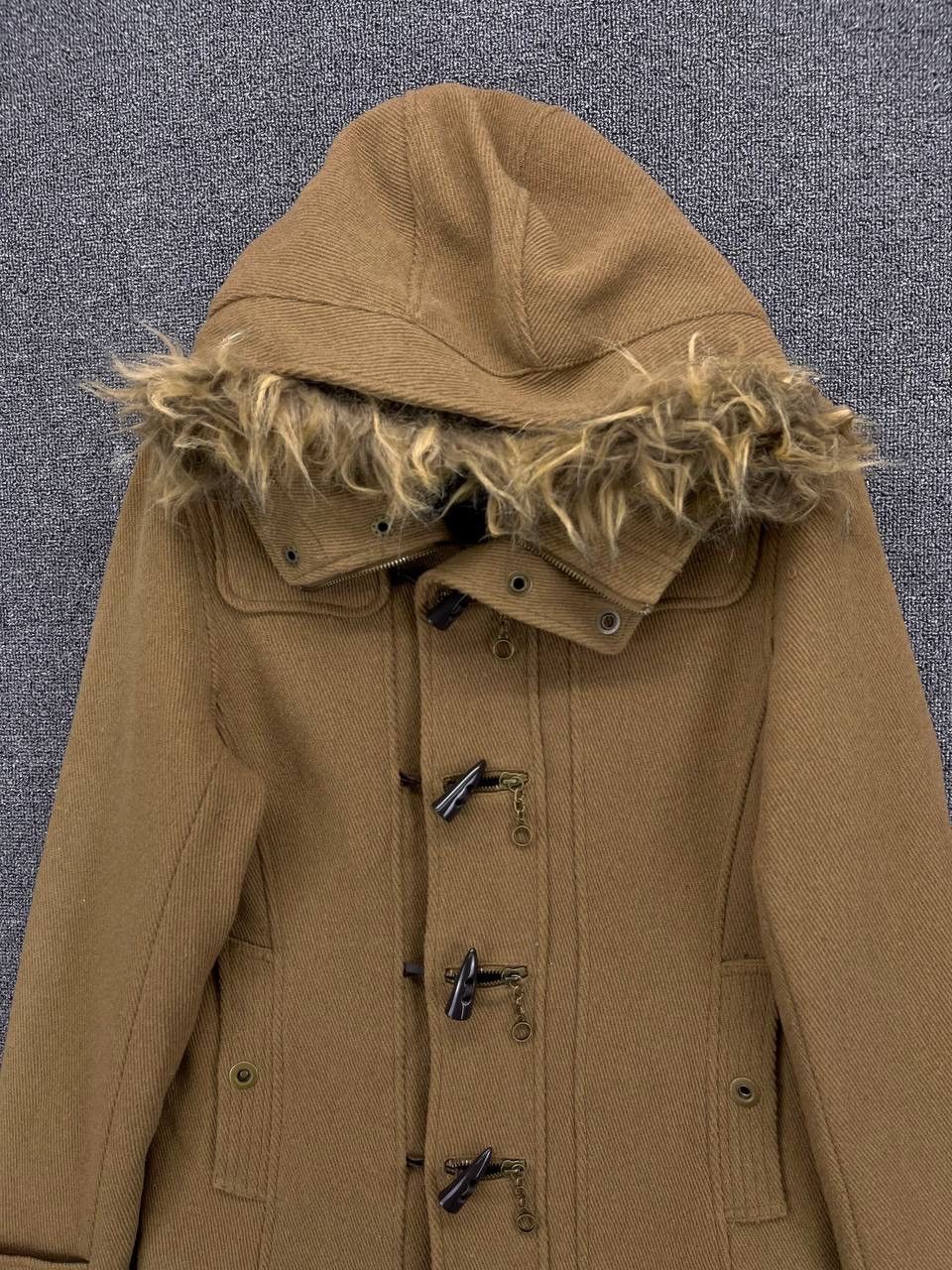 semanticdesign Semantic Design Rare Wool Duffle Coat Zip Up Jacket Size M / US 6-8 / IT 42-44 - 4 Thumbnail