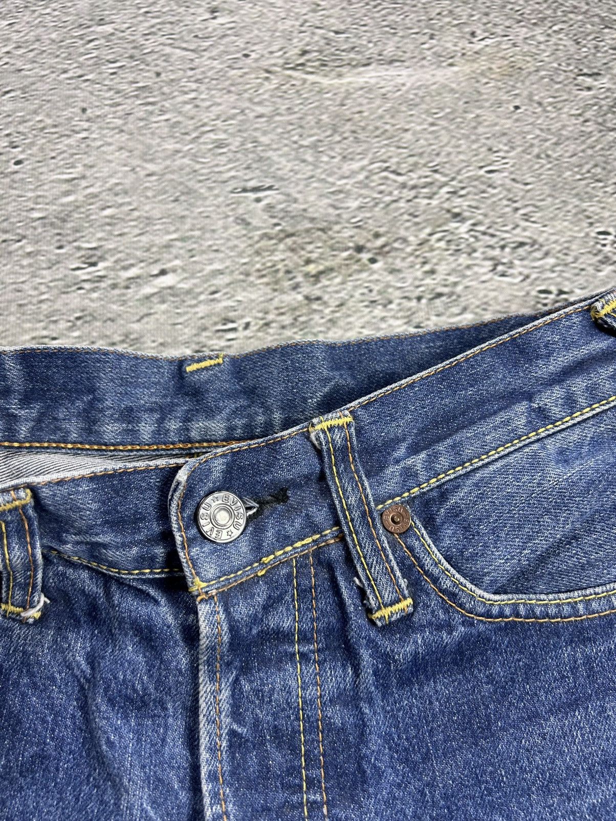 Evisu × Japanese Brand × Vintage Evisu jeans vintage handpainted seagull logo selvedge denim Size US 30 / EU 46 - 6 Thumbnail