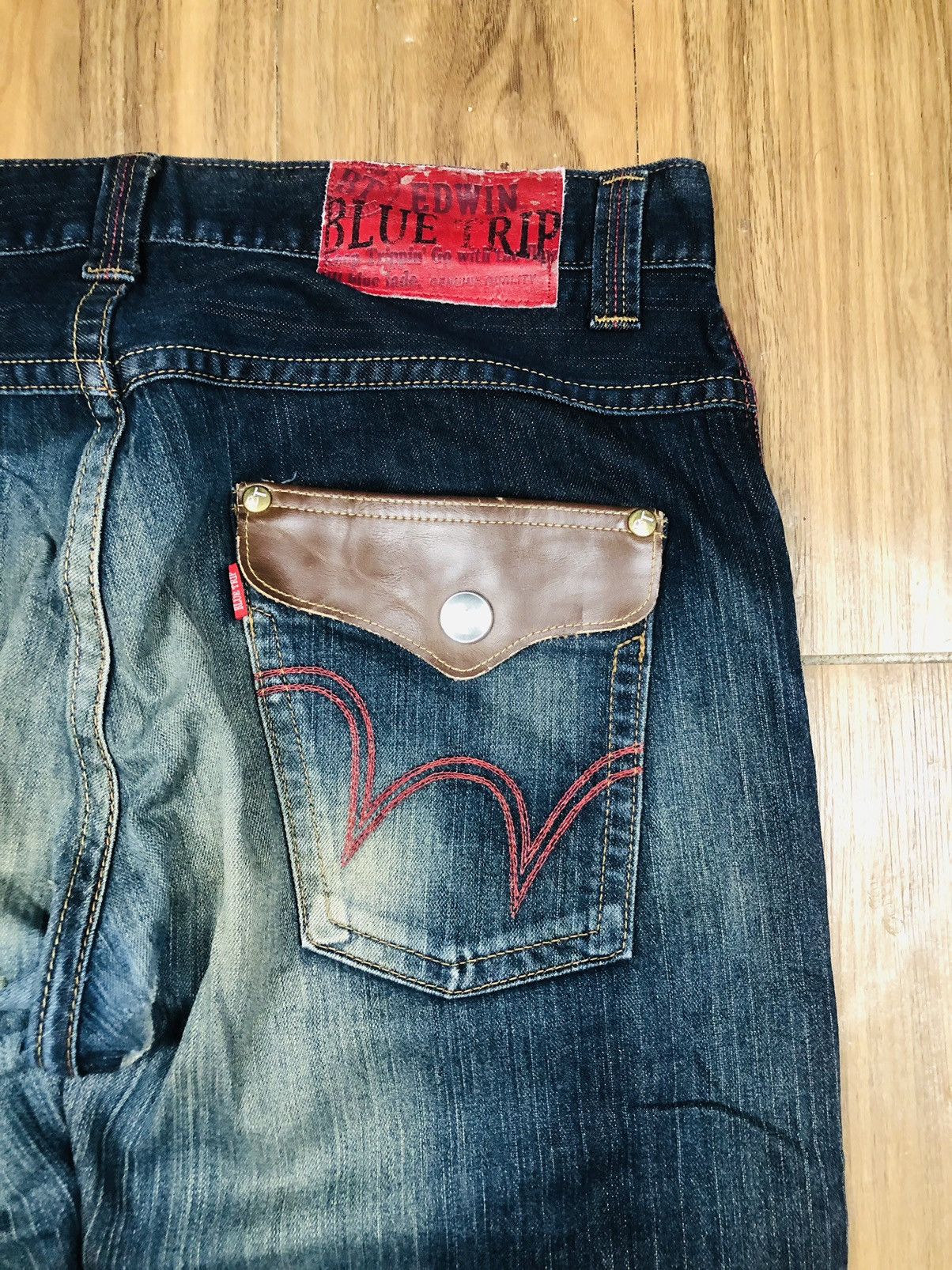 Edwin Edwin Blue Trip Jeans (34) Size US 36 / EU 52 - 16 Thumbnail