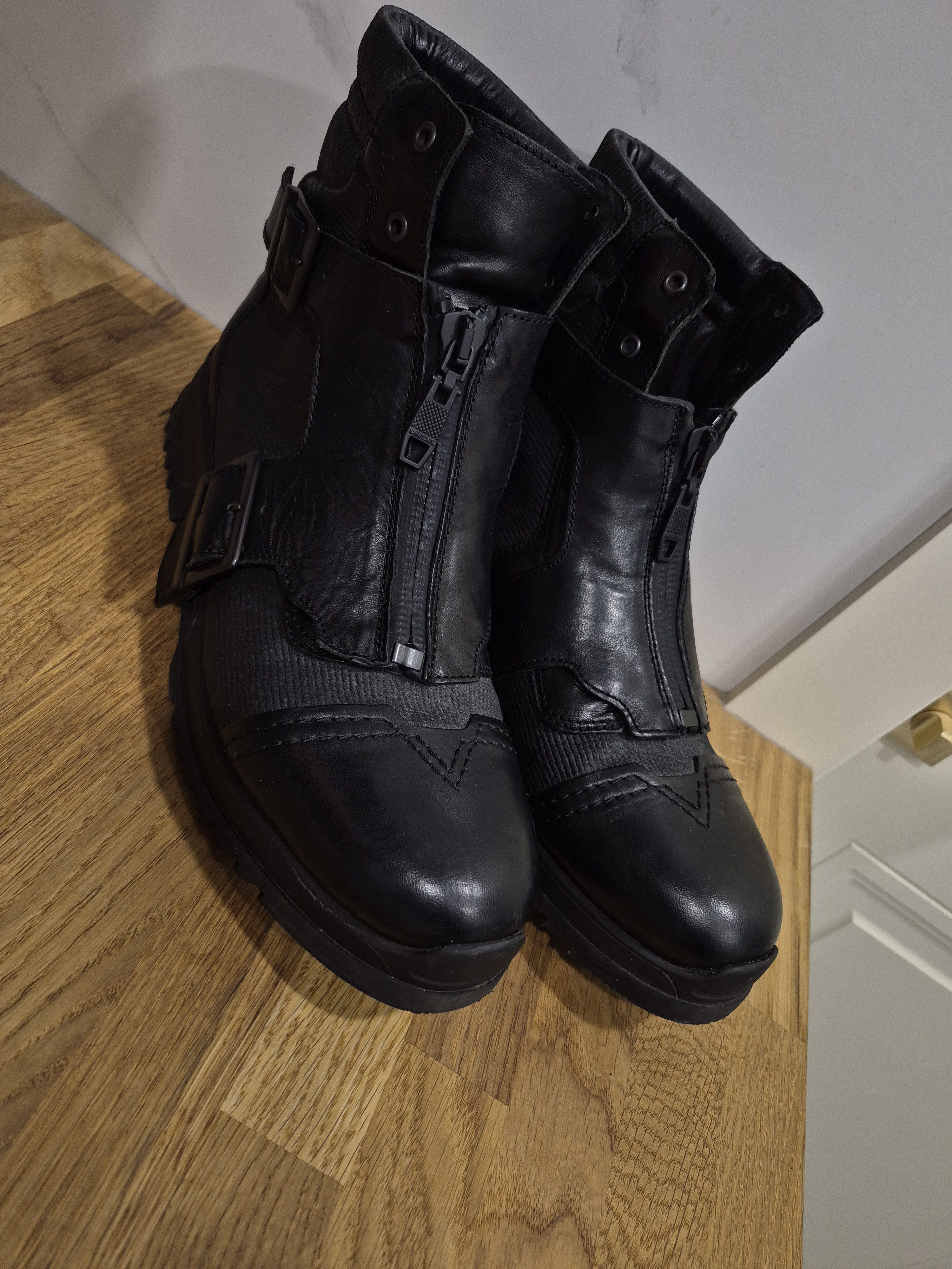 Diesel Diesel rare d klosure leather boots Size US 11 / EU 44 - 11 Thumbnail