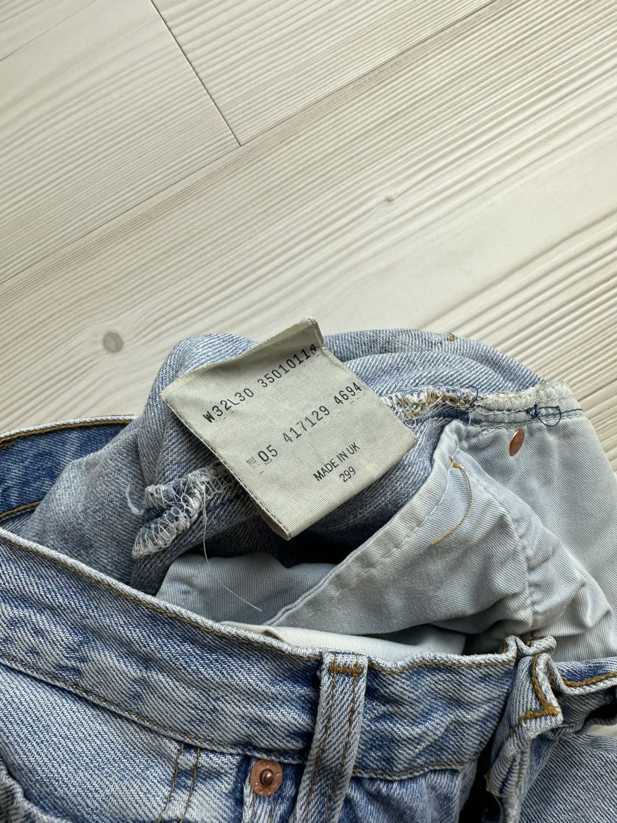 Levi's Vintage Clothing Vintage Levi’s 501 94’ 32/30 Size US 32 / EU 48 - 4 Thumbnail