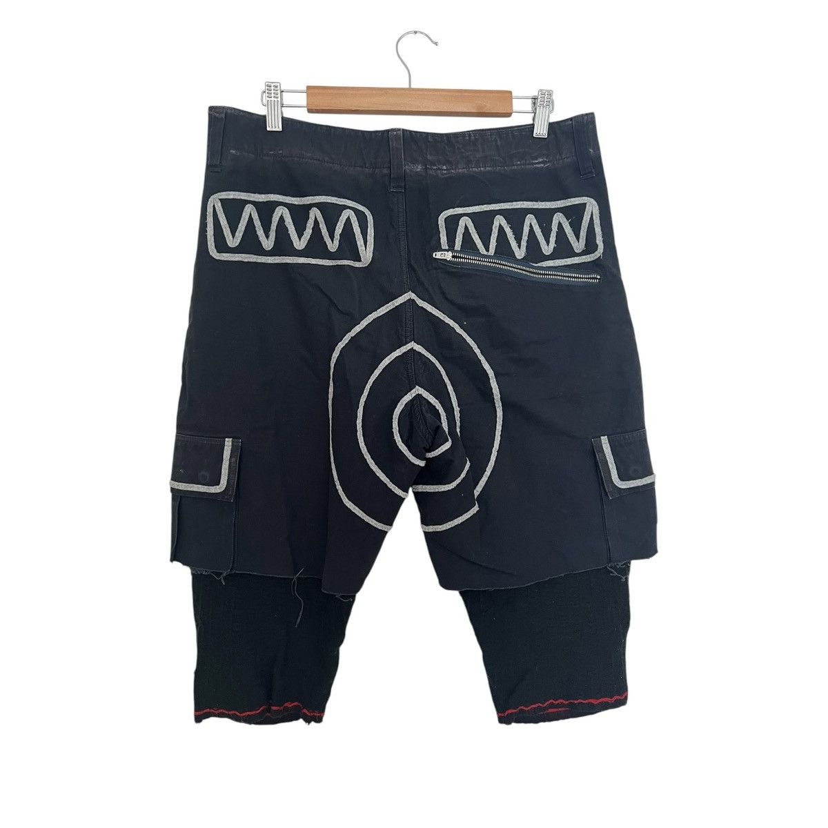 Japanese Brand Lumr layered cargo shorts Size US 34 / EU 50 - 2 Thumbnail