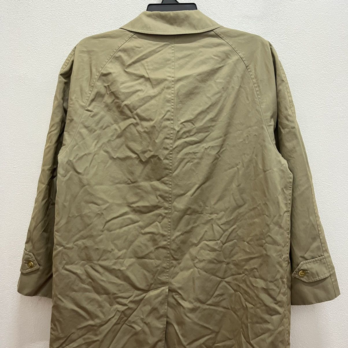 Burberry Rare Distressed Vintage Burberrys Nova Check Trench Jacket Size US L / EU 52-54 / 3 - 7 Thumbnail