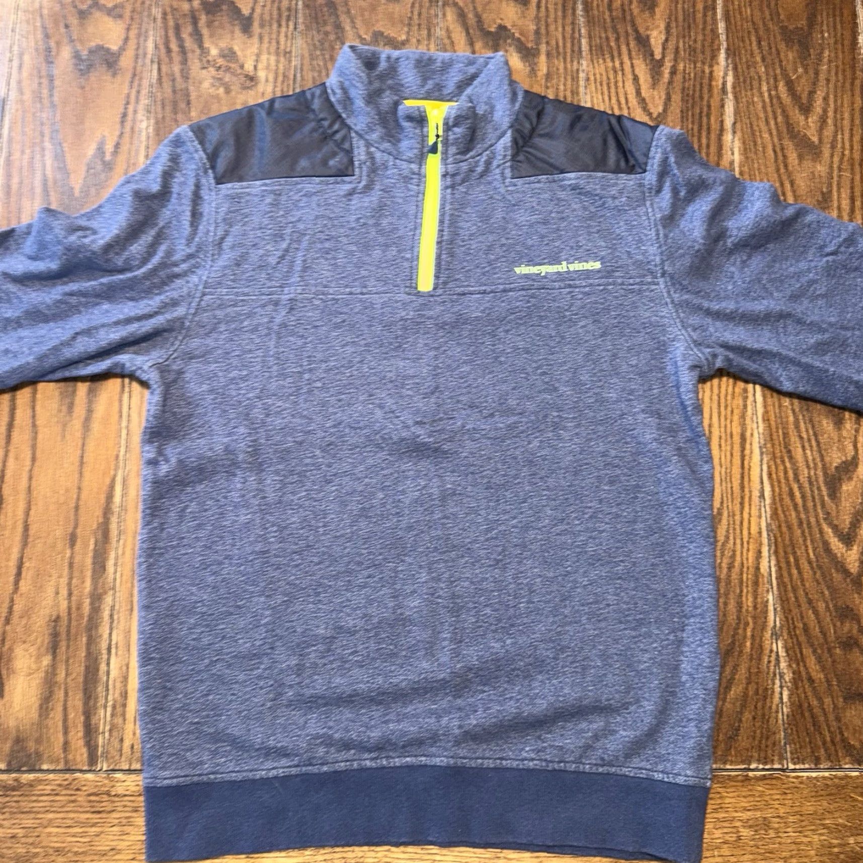 Vineyard Vines Vineyard Vines Mens Quarter Zip Blue Pullover Whale Preppy Size Small Sweater Knit Pullover 1/4 Zip Casual Men’s Classic Fit Size US S / EU 44-46 / 1 - 2 Thumbnail