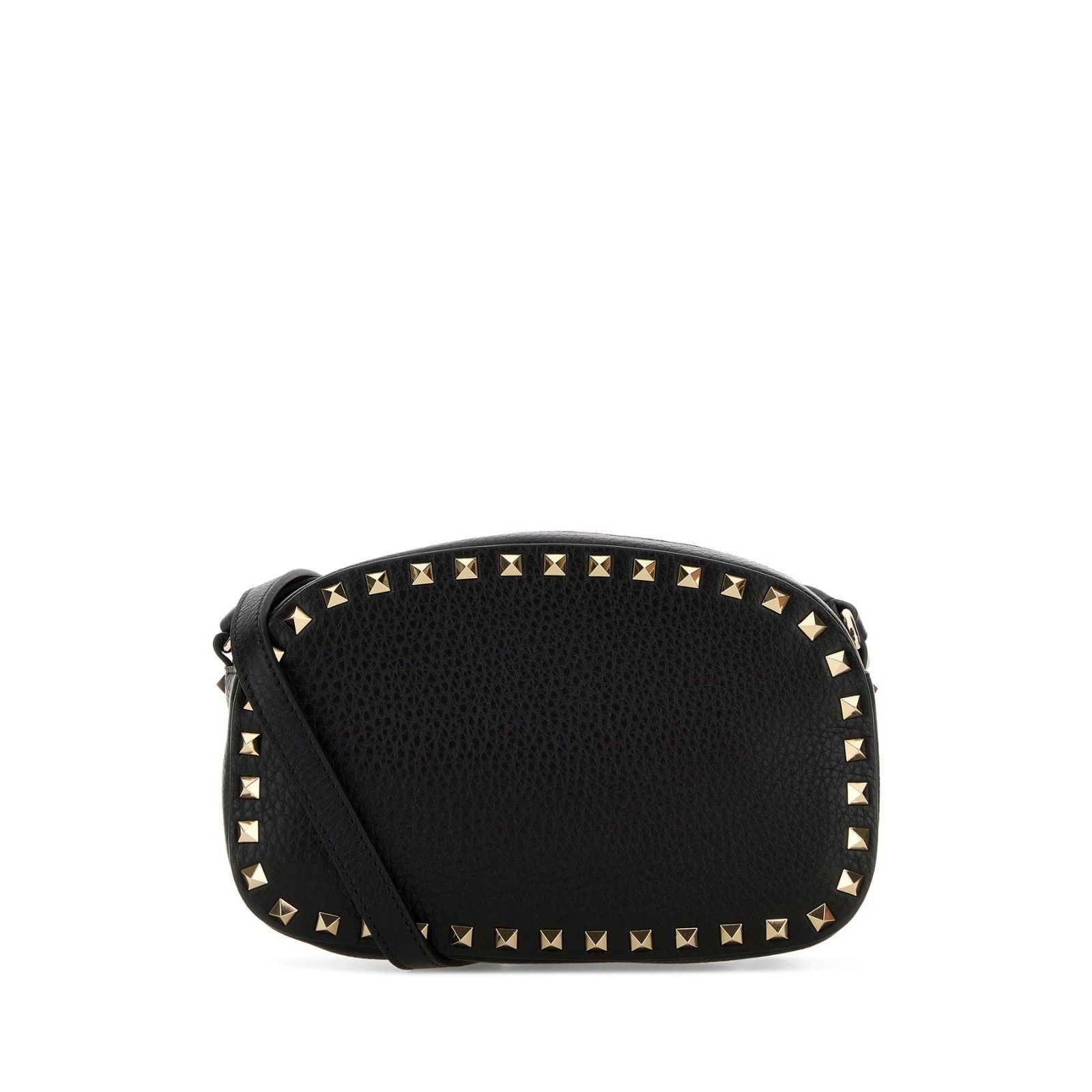 Valentino Garavani Rockstud Black Leather Crossbody Bag New, Women's