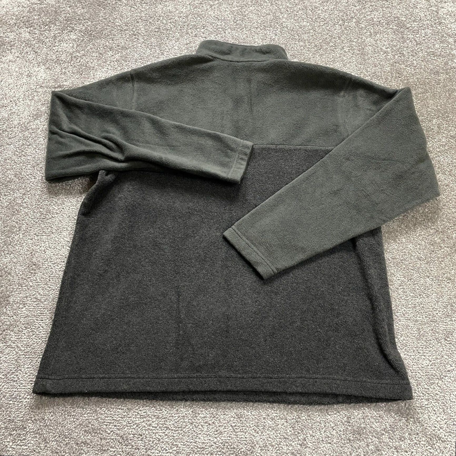 Vintage Columbia Fleece Jacket Mens 2XL Grey Snap Button Up High Neck Outdoor Hiking Jacket Size US XXL / EU 58 / 5 - 2 Thumbnail