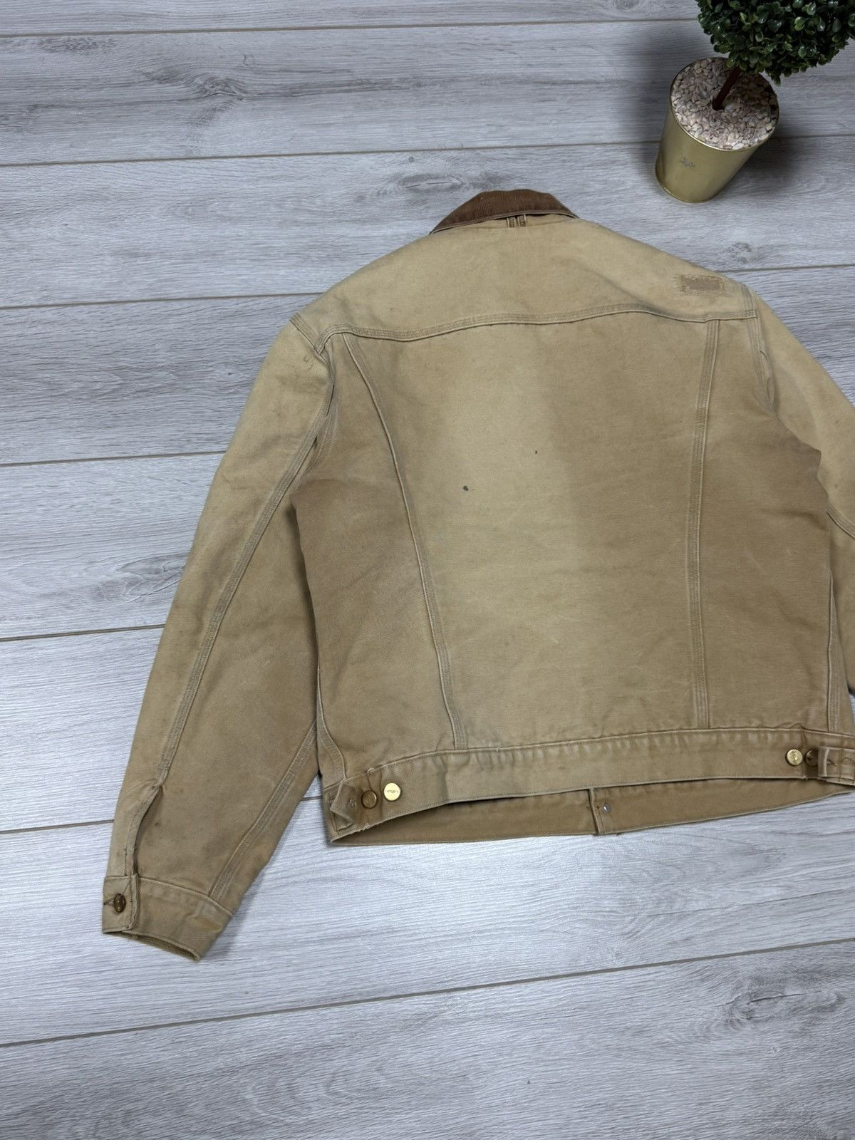 Carhartt Carhartt detroit vintage distressed jacket buttons Size US XL / EU 56 / 4 - 11 Thumbnail