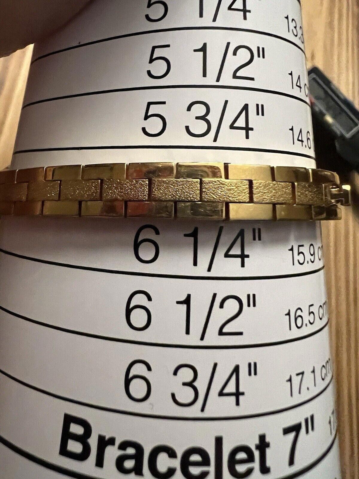 Pulsar Pulsar 672185 Women's Gold Tone Quartz Watch New Battery Size ONE SIZE - 9 Thumbnail