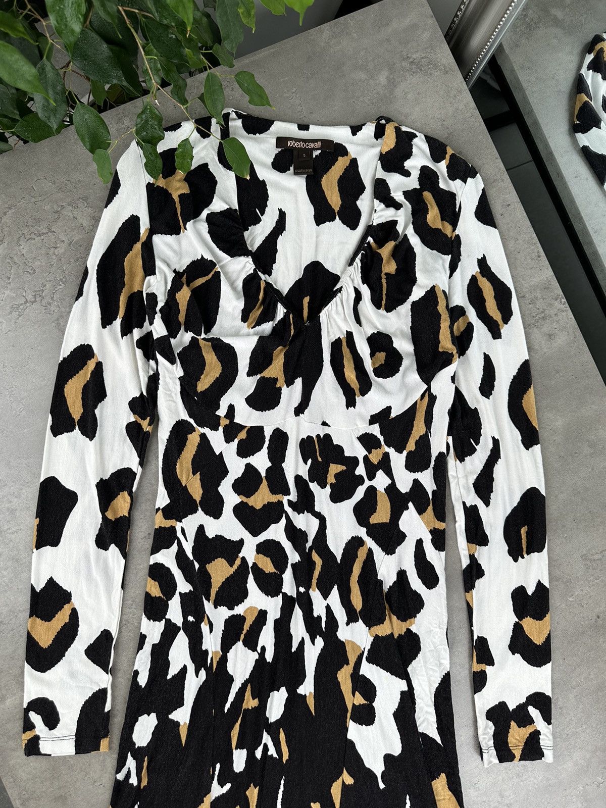 Roberto Cavalli Roberto Cavalli Midi Dress Size S / US 4 / IT 40 - 6 Thumbnail