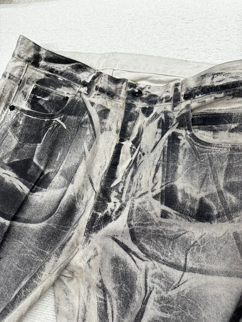 Rick Owens Rick Owens Early lacquer printed jeans 2504-Nextarrow Size US 29 - 2 Thumbnail