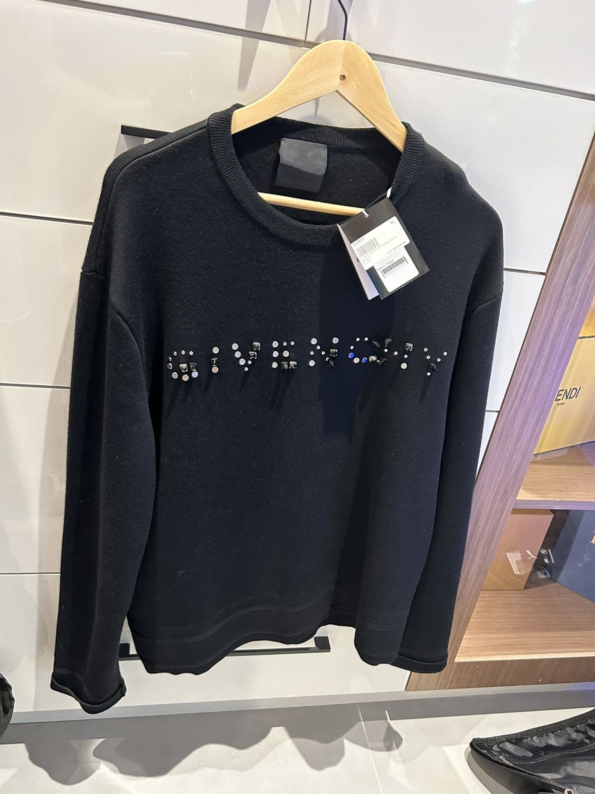 Givenchy Givenchy Virgin Wool Sweater Size US XL / EU 56 / 4 - 1 Thumbnail