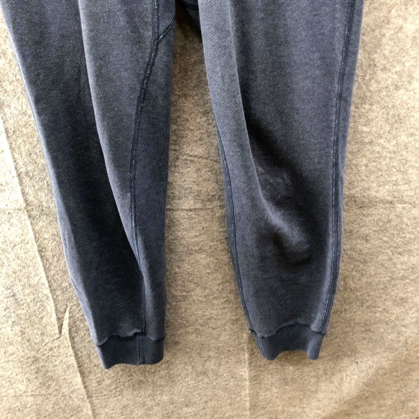Uniqlo Uniqlo Jogger Sweatpants Mens S Blue Drawstring Fleece Lounge Cotton Blend Size US 29 - 4 Thumbnail