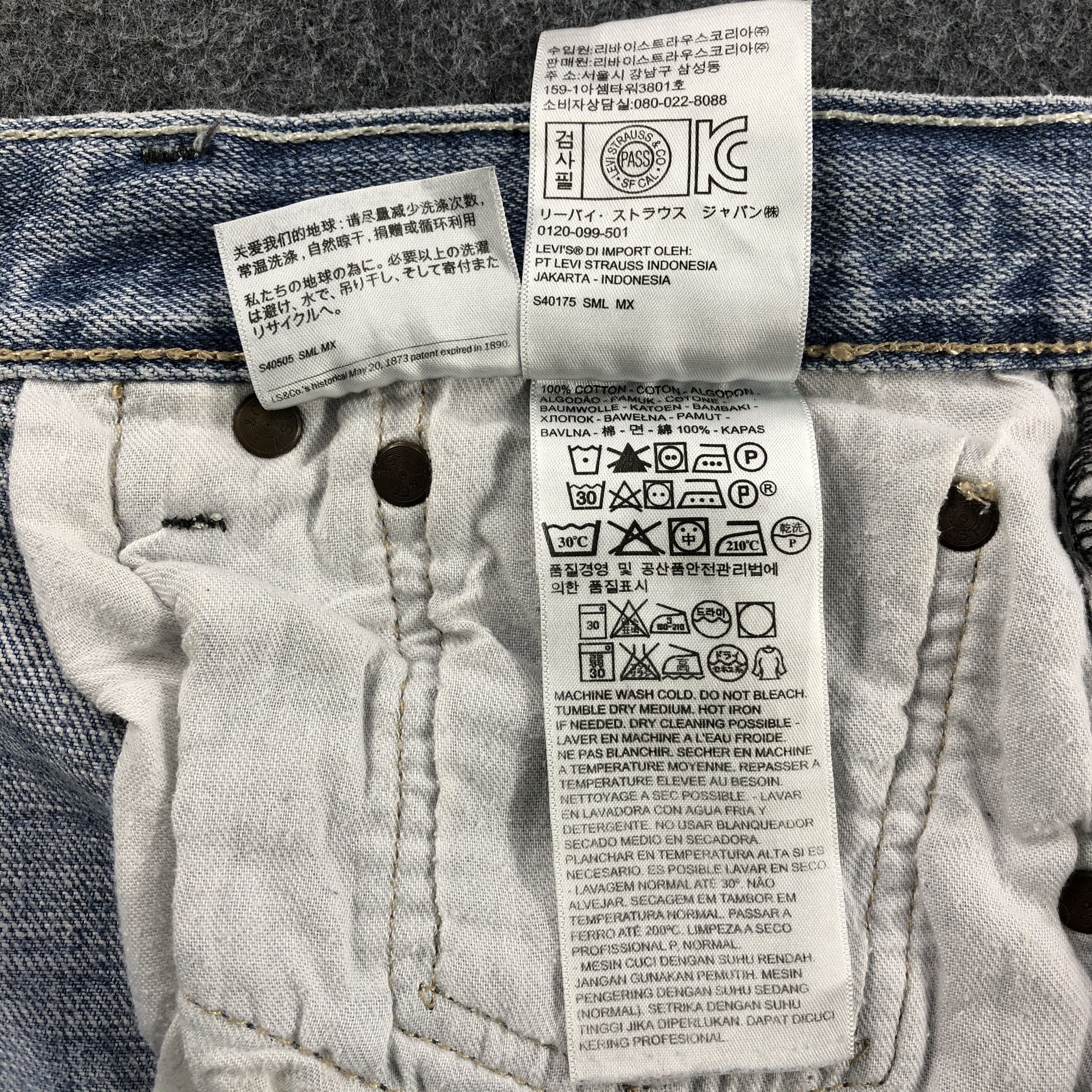 Levi's Vintage Levi's 501 Jeans Medium Wash Denim KJ322 Size US 36 / EU 52 - 11 Thumbnail