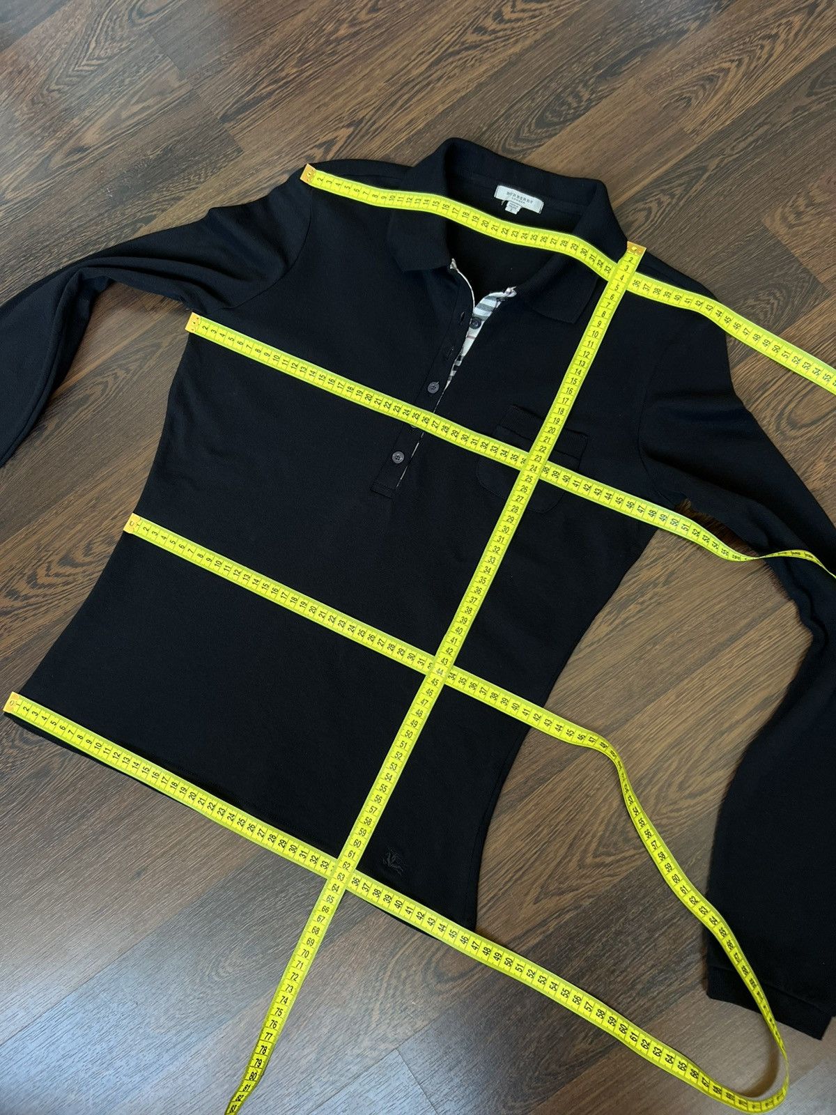 Burberry Burberry London Long Sleeve T-Shirt Black Size L Size L / US 10 / IT 46 - 11 Thumbnail