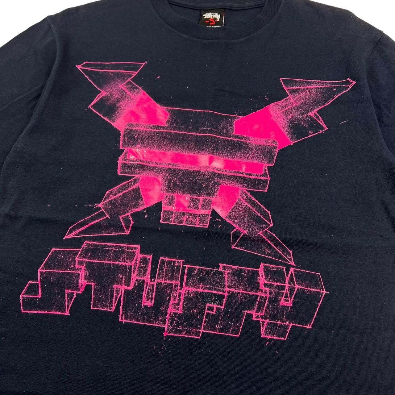 Stussy Vintage 2000s Stussy Delta Warhead T-Shirt - Small Size US S / EU 44-46 / 1 - 2 Thumbnail