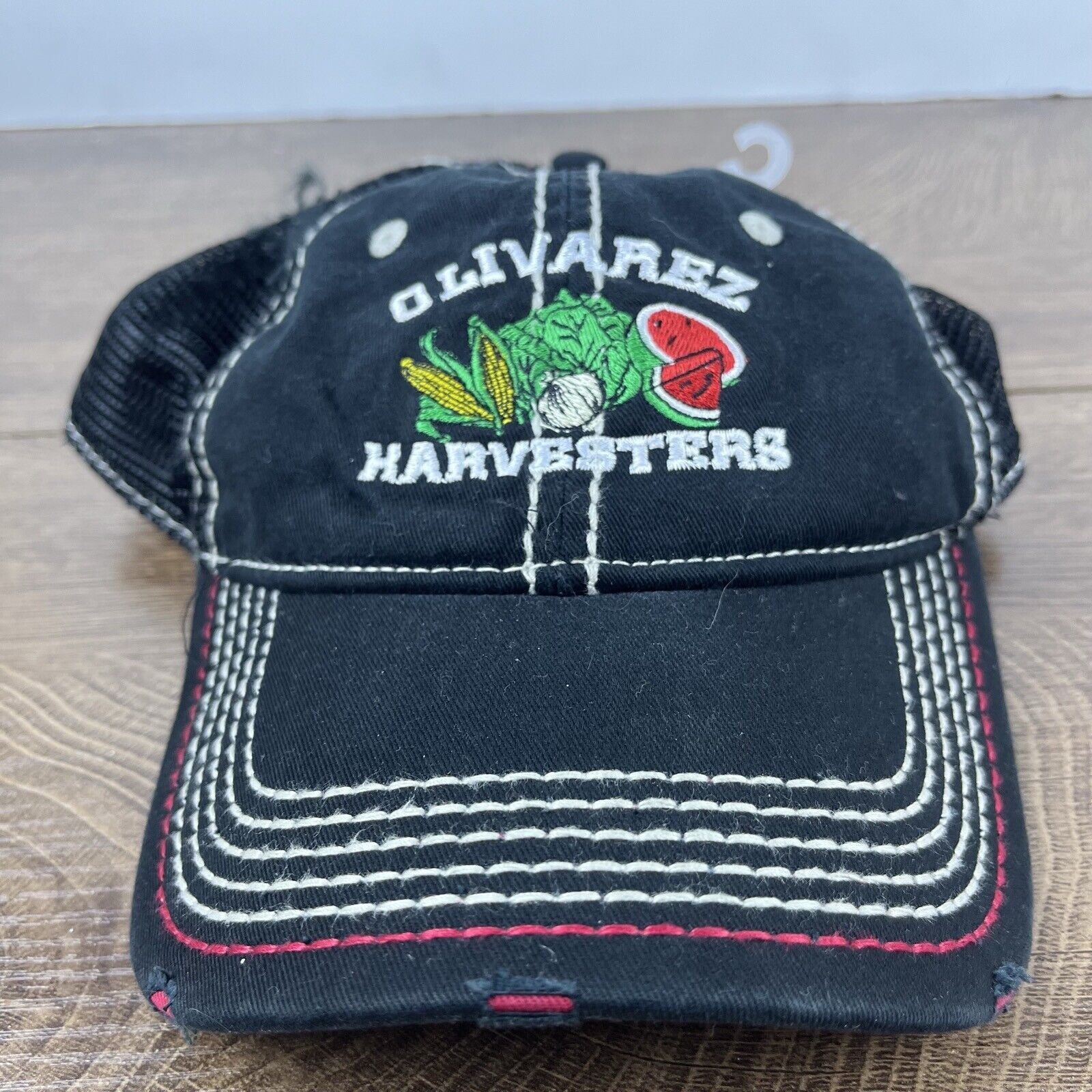 Other Olivarez Harvesters Hat Gray Cap Adjustable Hat Gray Adult F Size ONE SIZE - 2 Thumbnail