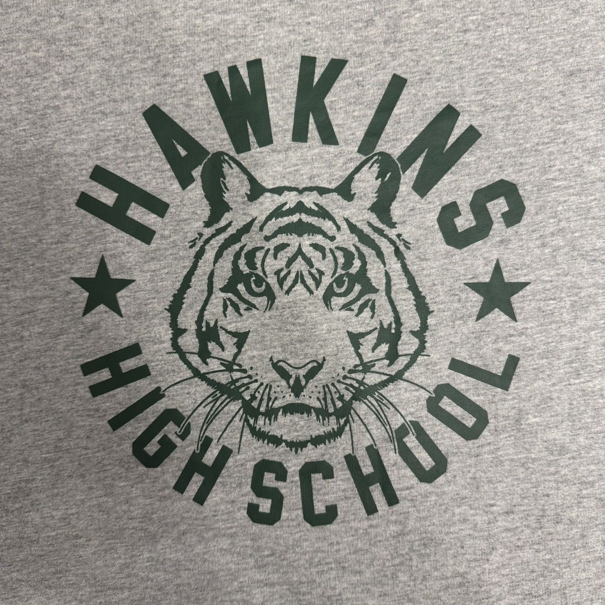 Nike Heather Grey Nike Stranger Things Hawkins High T-Shirt Size US XXL / EU 58 / 5 - 3 Thumbnail