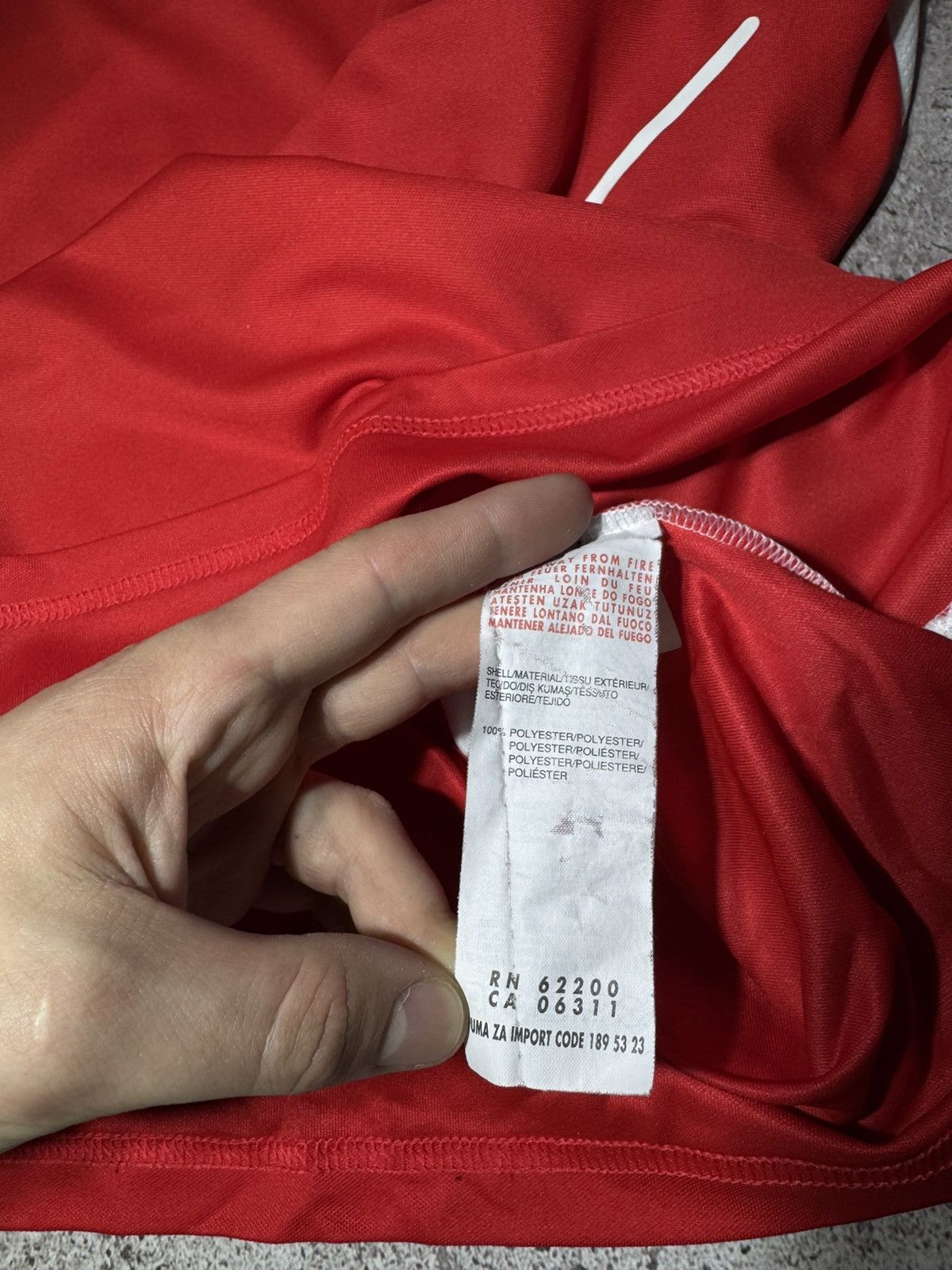 Puma × Vintage Arsenal Home Football Shirt 2014/15 XL Puma Soccer Jersey Size US XL / EU 56 / 4 - 11 Thumbnail