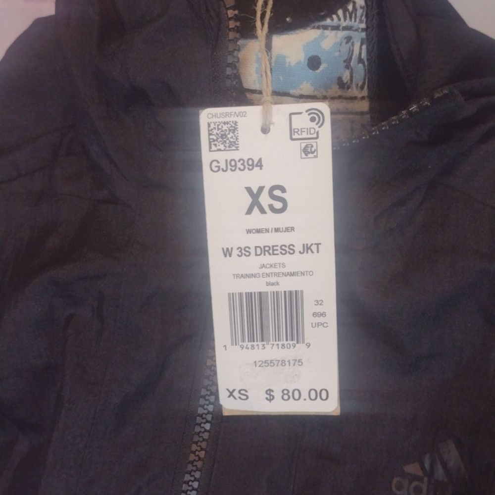 Adidas ADIDAS black training dress jacket size XS Size XS / US 0-2 / IT 36-38 - 6 Thumbnail