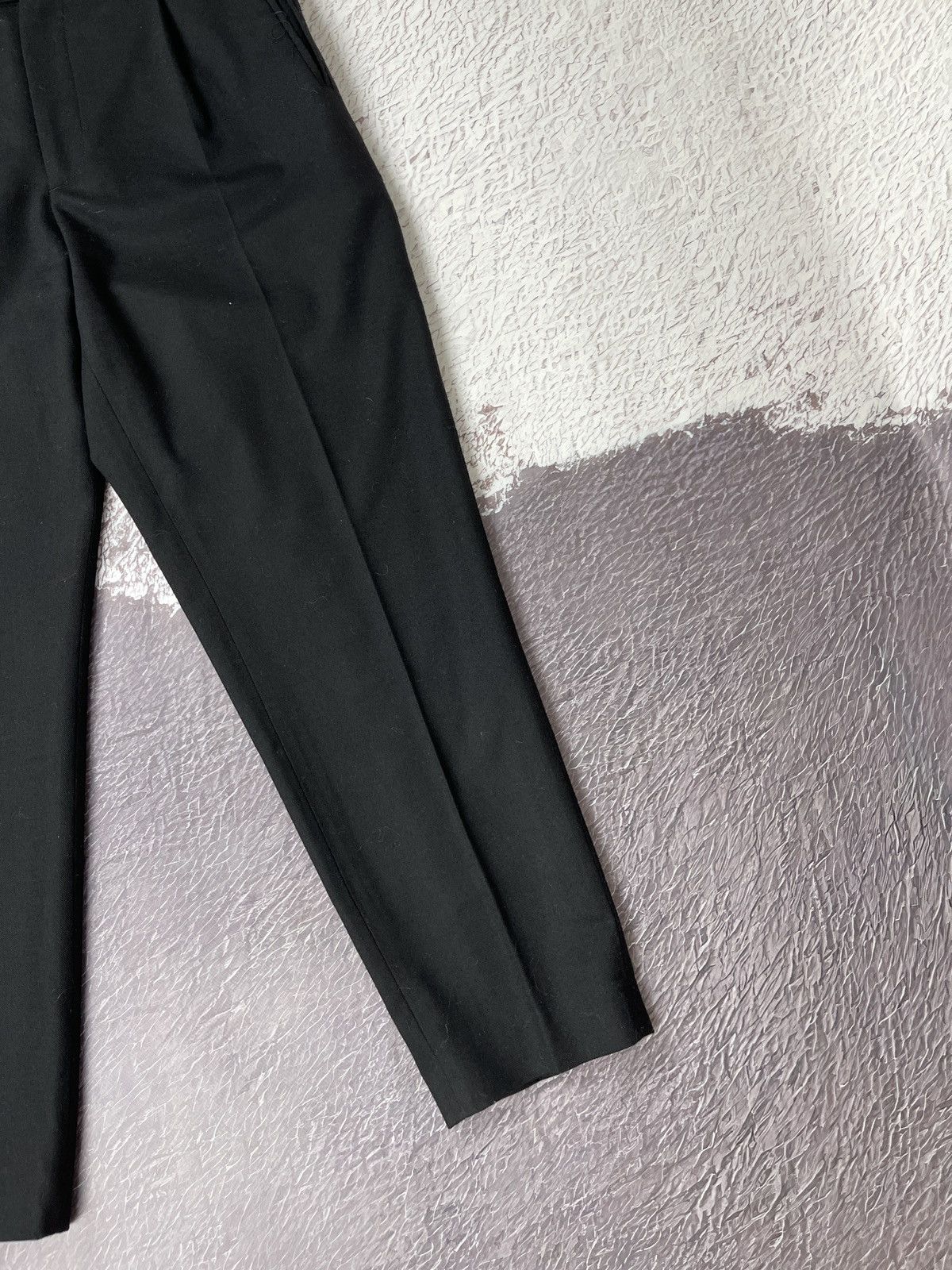 Barena Barena Venezia black wool classic casual pants Size US 34 / EU 50 - 6 Thumbnail