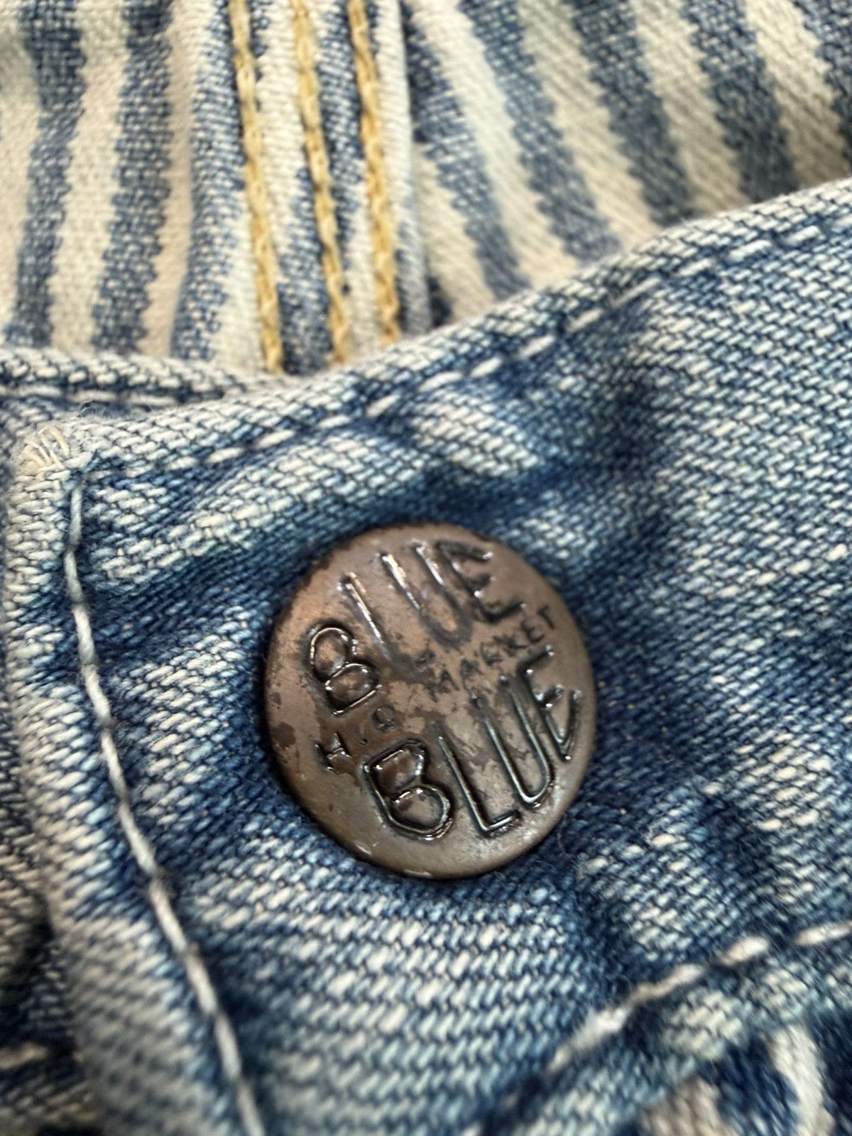 Blue Blue Japan Blue Blue Japan - Hickory Backlace Sailor Denim Size US 30 / EU 46 - 2 Thumbnail