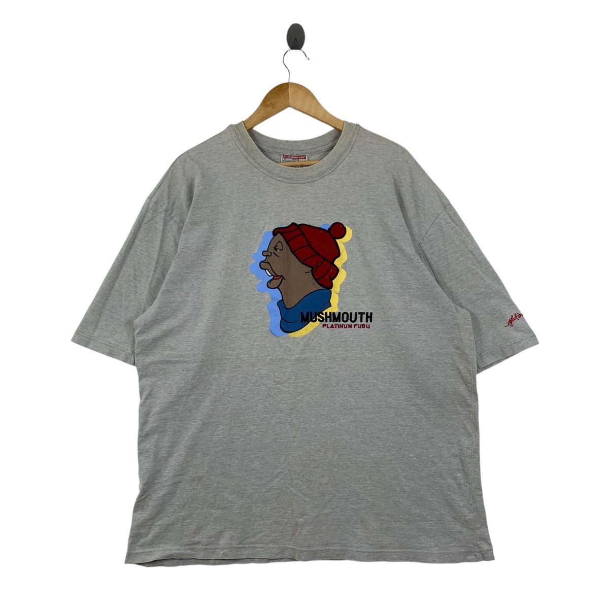 Fubu Vintage FUBU PLATINUM MUSMOUTH Fat Albert Tshirt Size US XXL / EU 58 / 5 - 1 Thumbnail