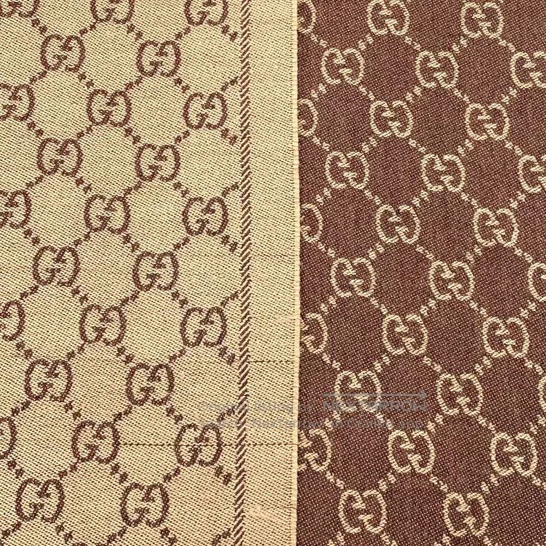 Gucci Gucci Brown logo jacquard full print wool tassel scarf Size ONE SIZE - 7 Thumbnail