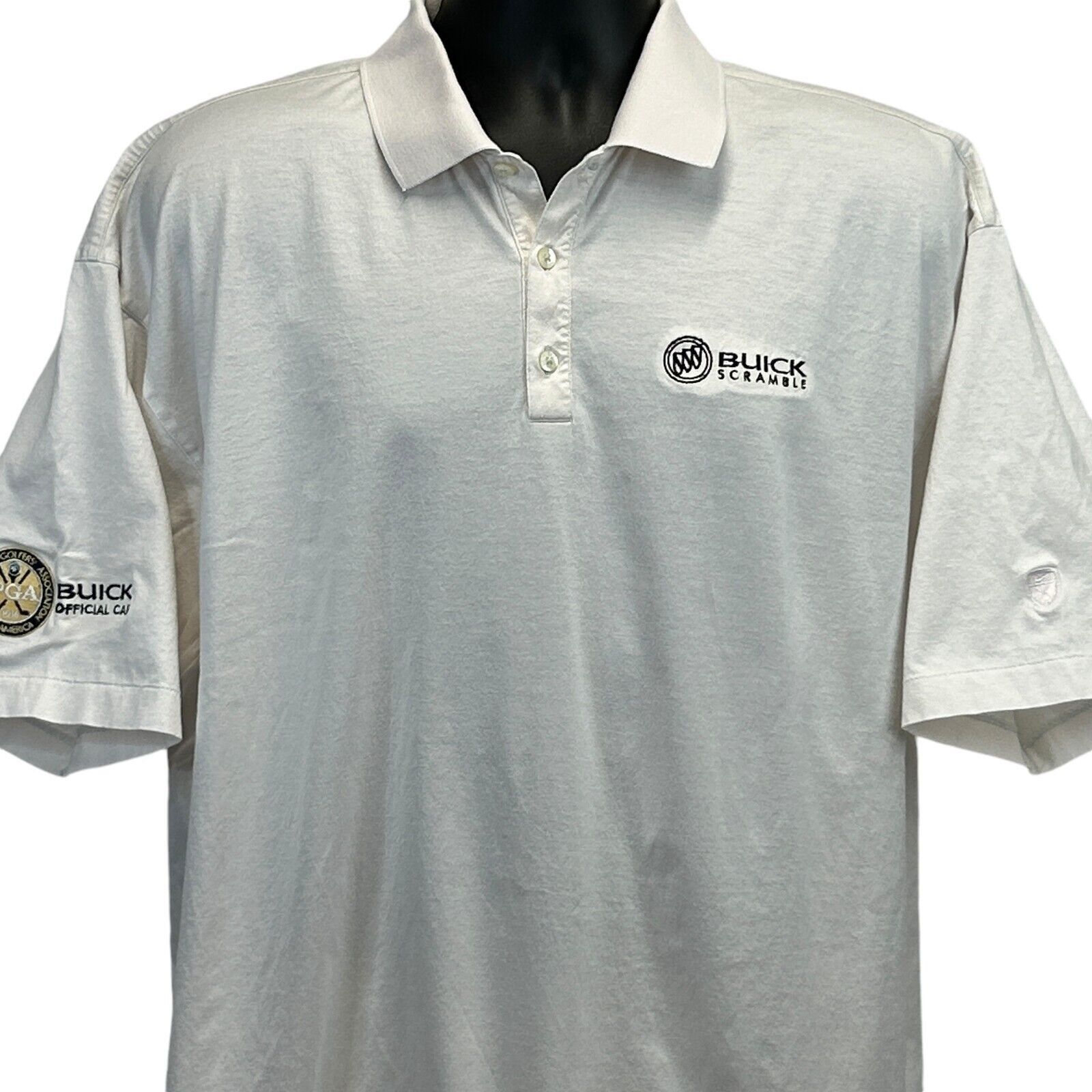 Nike Vintage Nike Golf Buick Scramble Polo Shirt PGA XL X-Large Size US XL / EU 56 / 4 - 1 Thumbnail