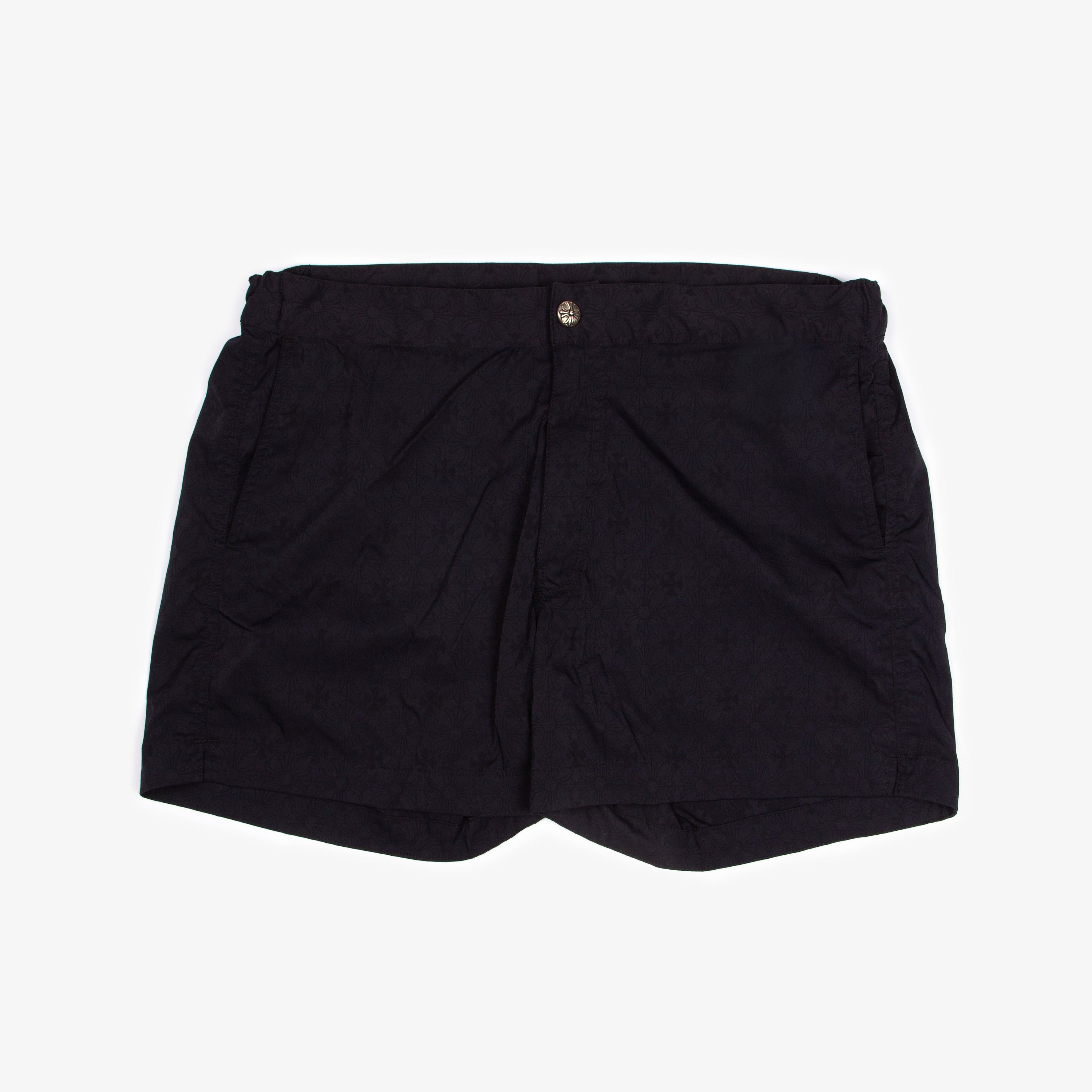 Chrome Hearts CHROME HEARTS BLACK PLUS SWIM SHORT Size US 36 / EU 52 - 2 Thumbnail
