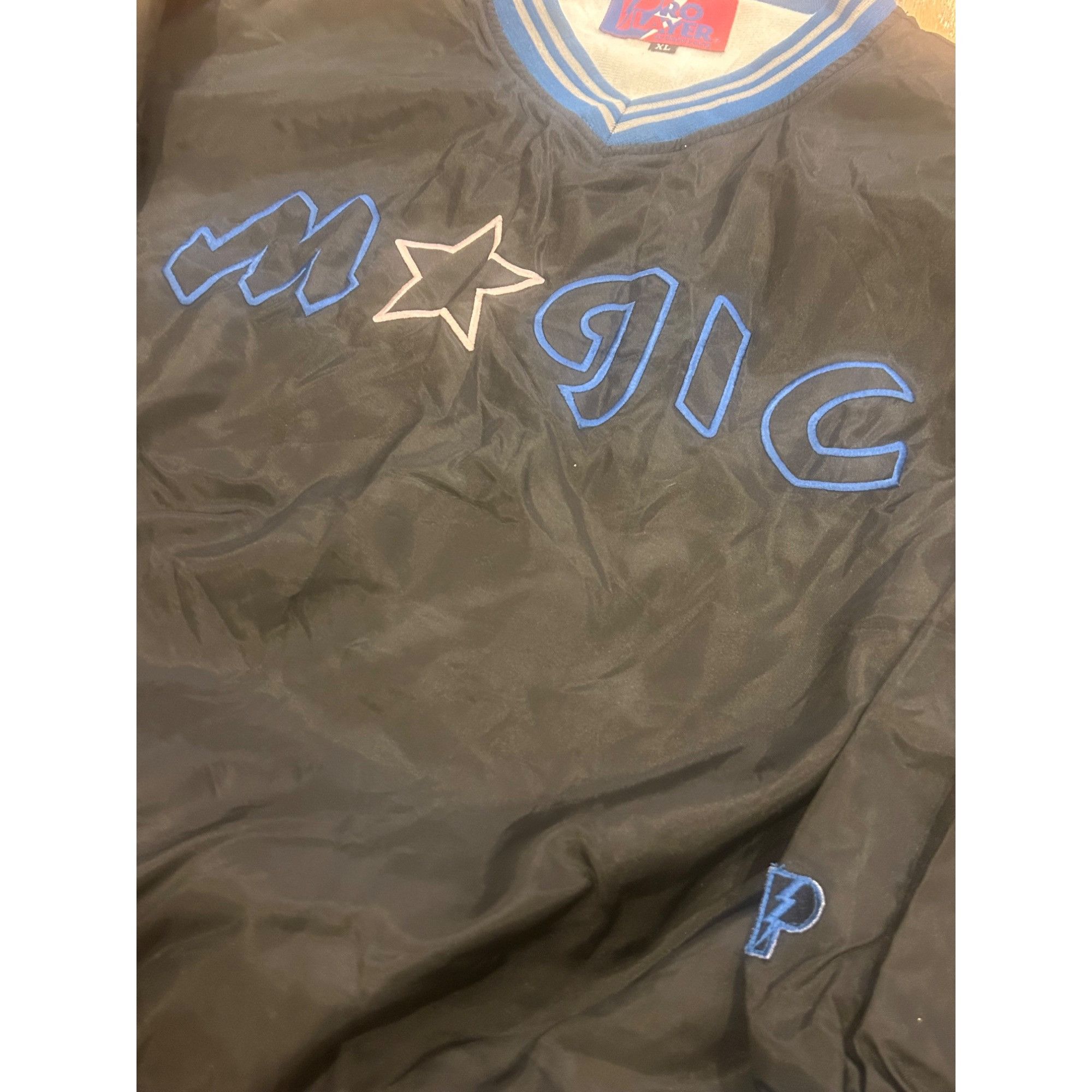 Pro Player Vintage 1990's Pro Player Orlando Magic NBA Pullover Windbre Size US XL / EU 56 / 4 - 6 Thumbnail