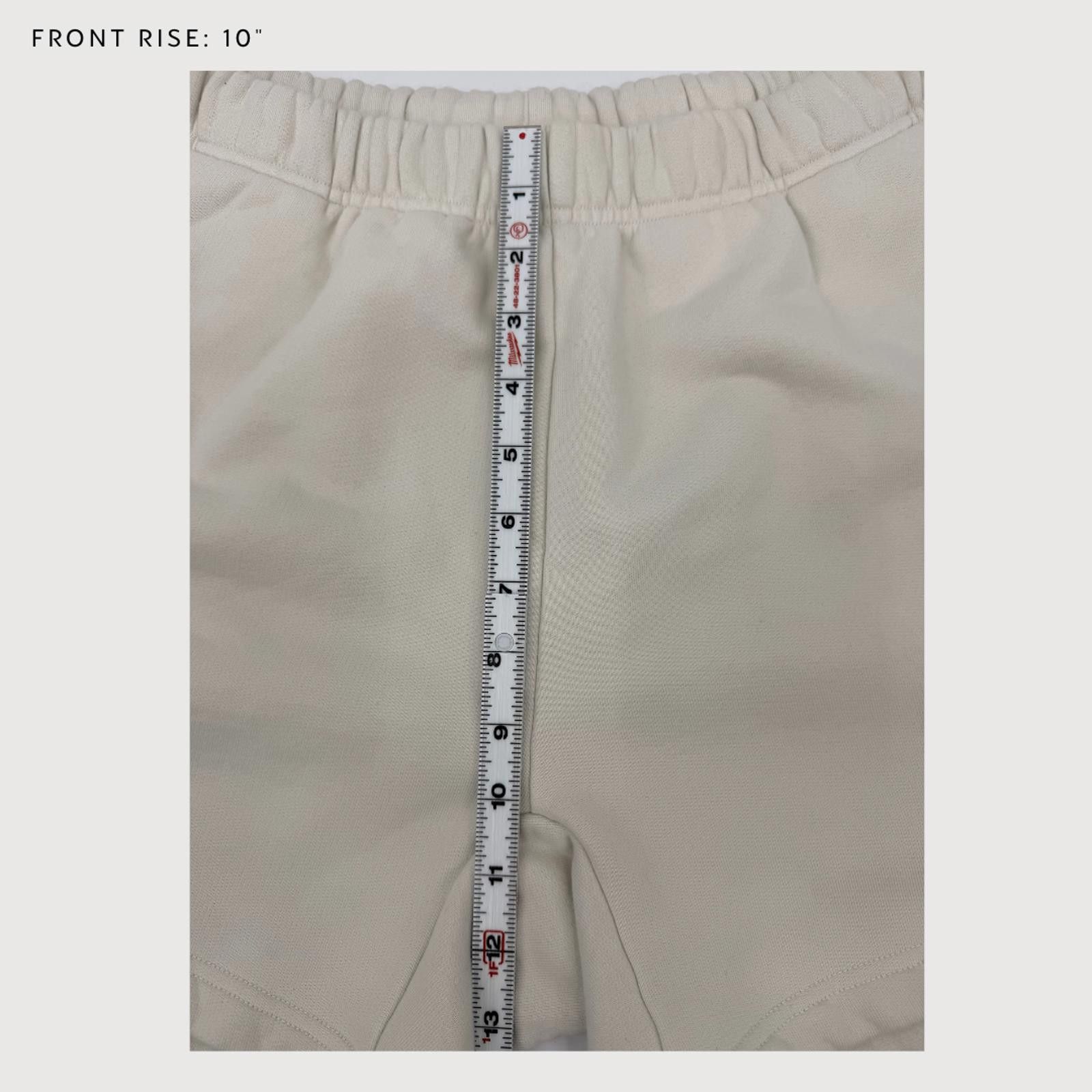 Other Khy Fleece Shorts 5" Inseam Ecru XXS Size 25" / US 0 / IT 36 - 7 Thumbnail