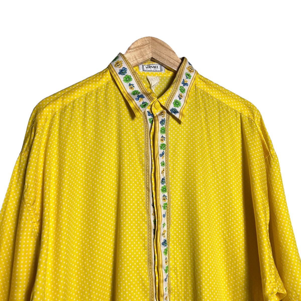 Versace × Vintage Vintage 90s Versace Shirt Size US XL / EU 56 / 4 - 3 Thumbnail